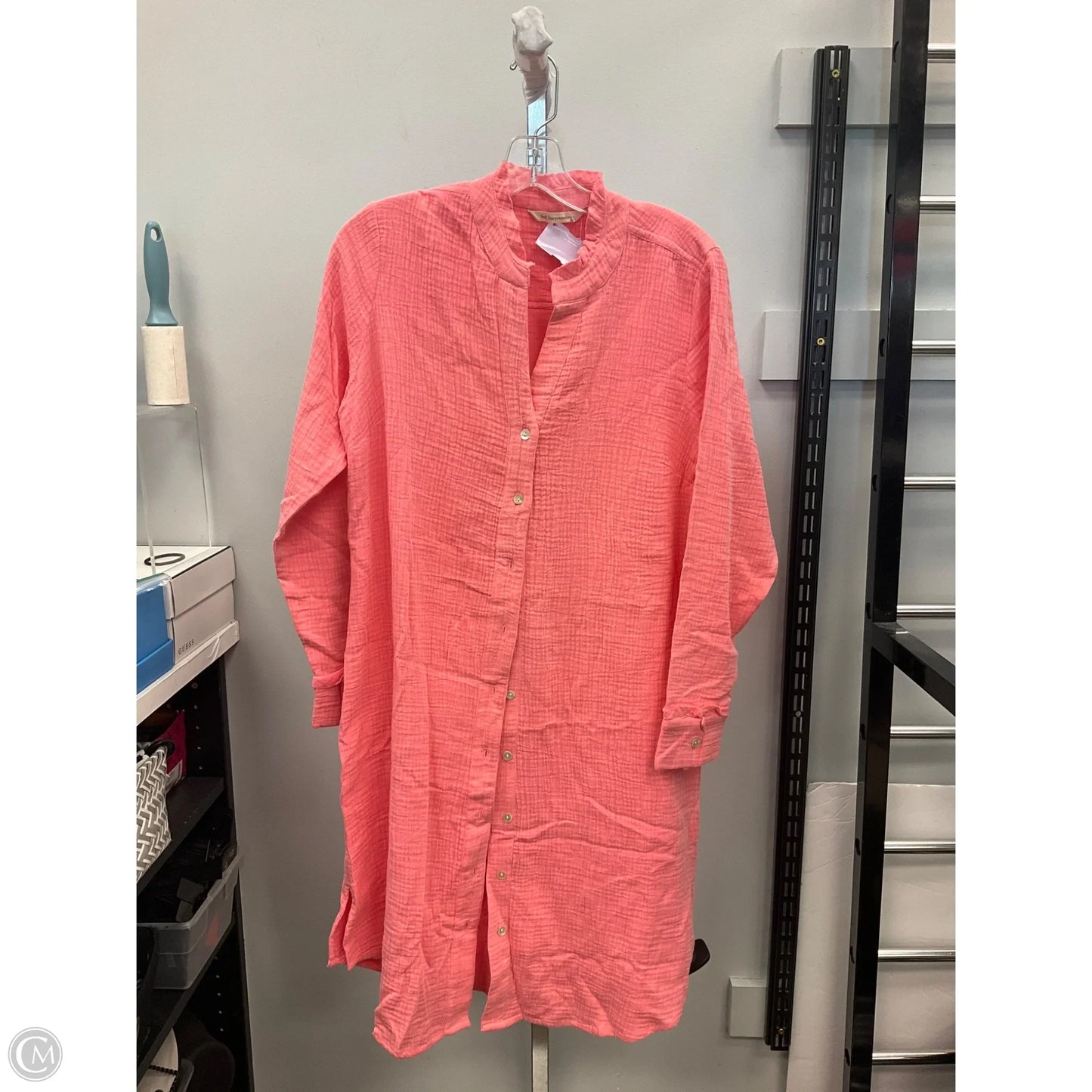 Dress Casual Short By Soft Surroundings In Coral, Size: M