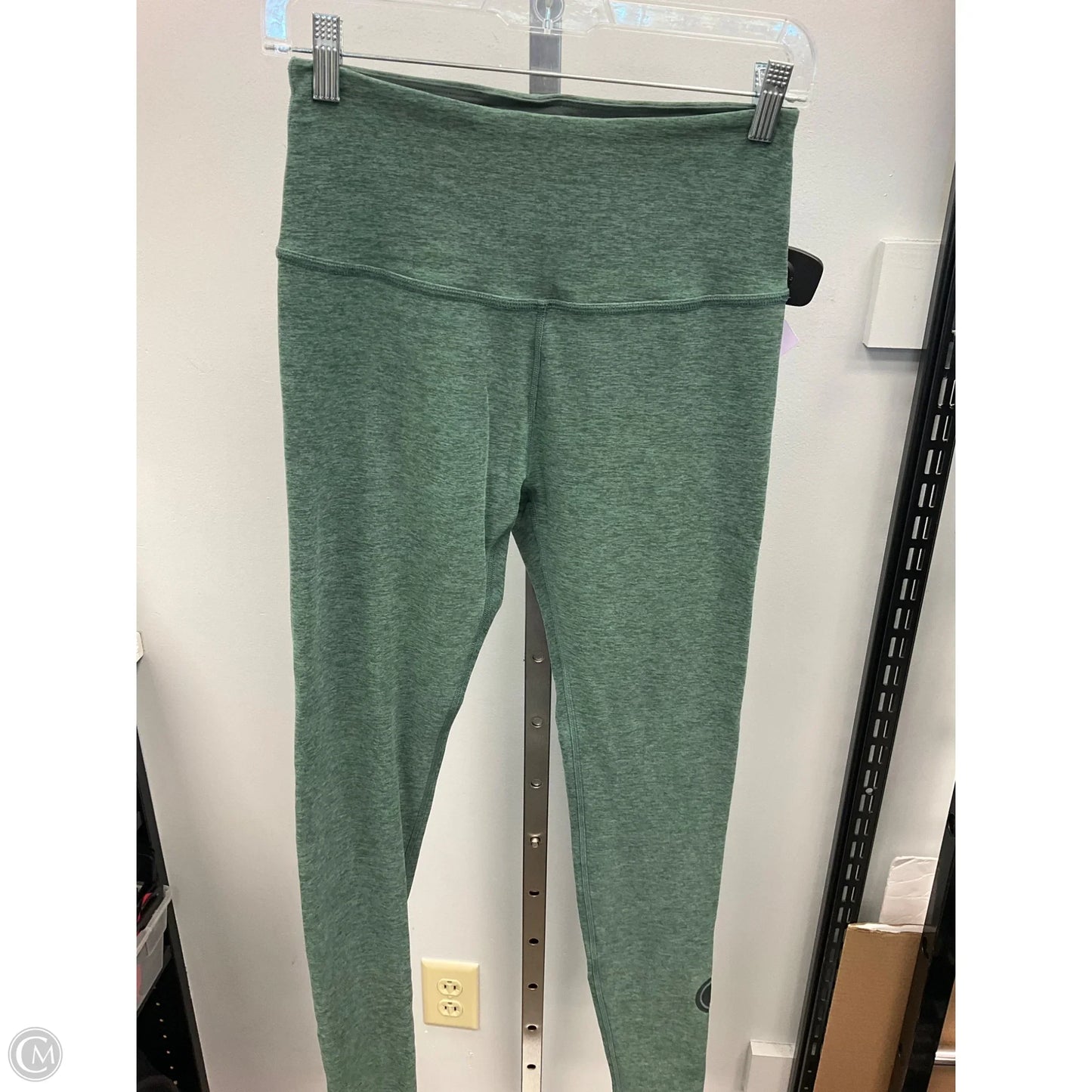 Athletic Leggings By Beyond Yoga In Green, Size: M