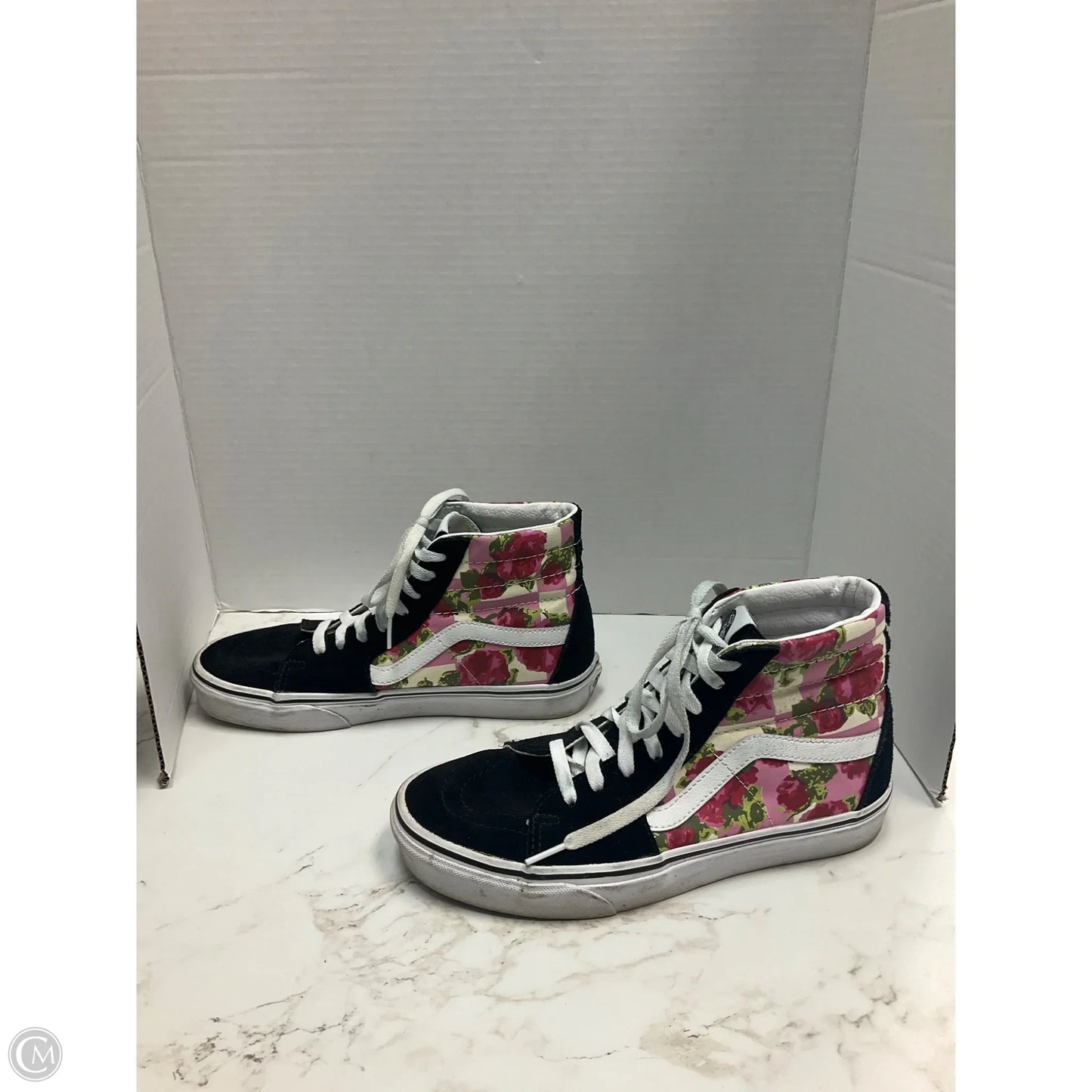 Shoes Sneakers By Vans In Black, Size: 9.5