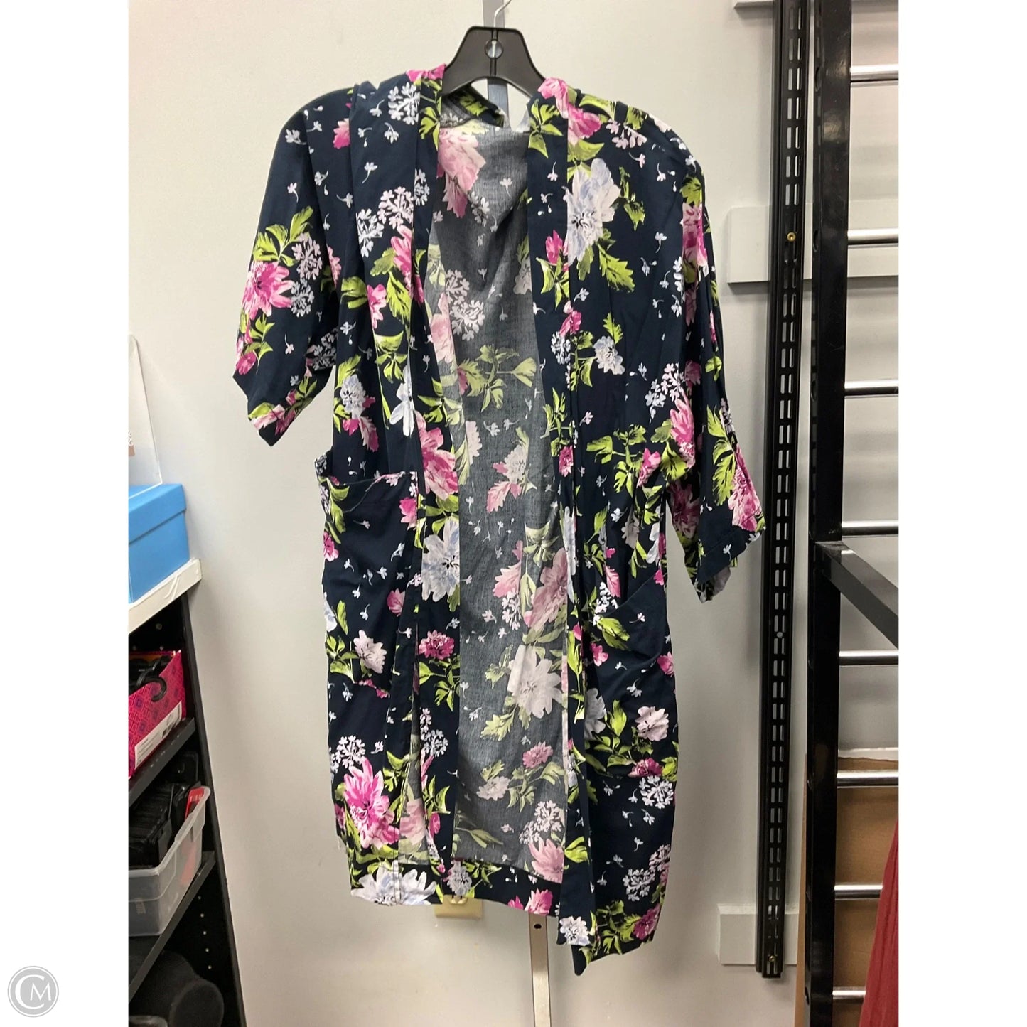 Cardigan By Banana Republic In Floral Print, Size: Osfm