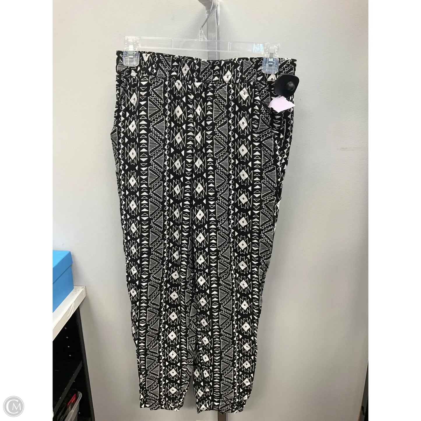 Pants Set 2pc By H&m In Black & White, Size: 6