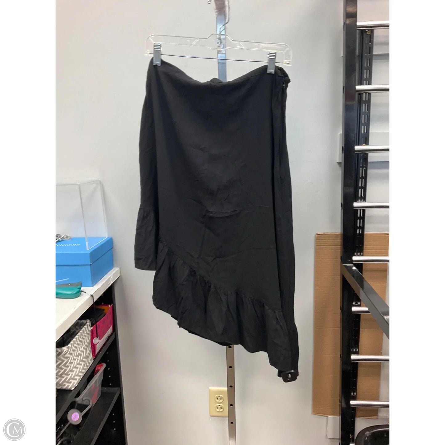 Skirt Midi By Nine West In Black, Size: M