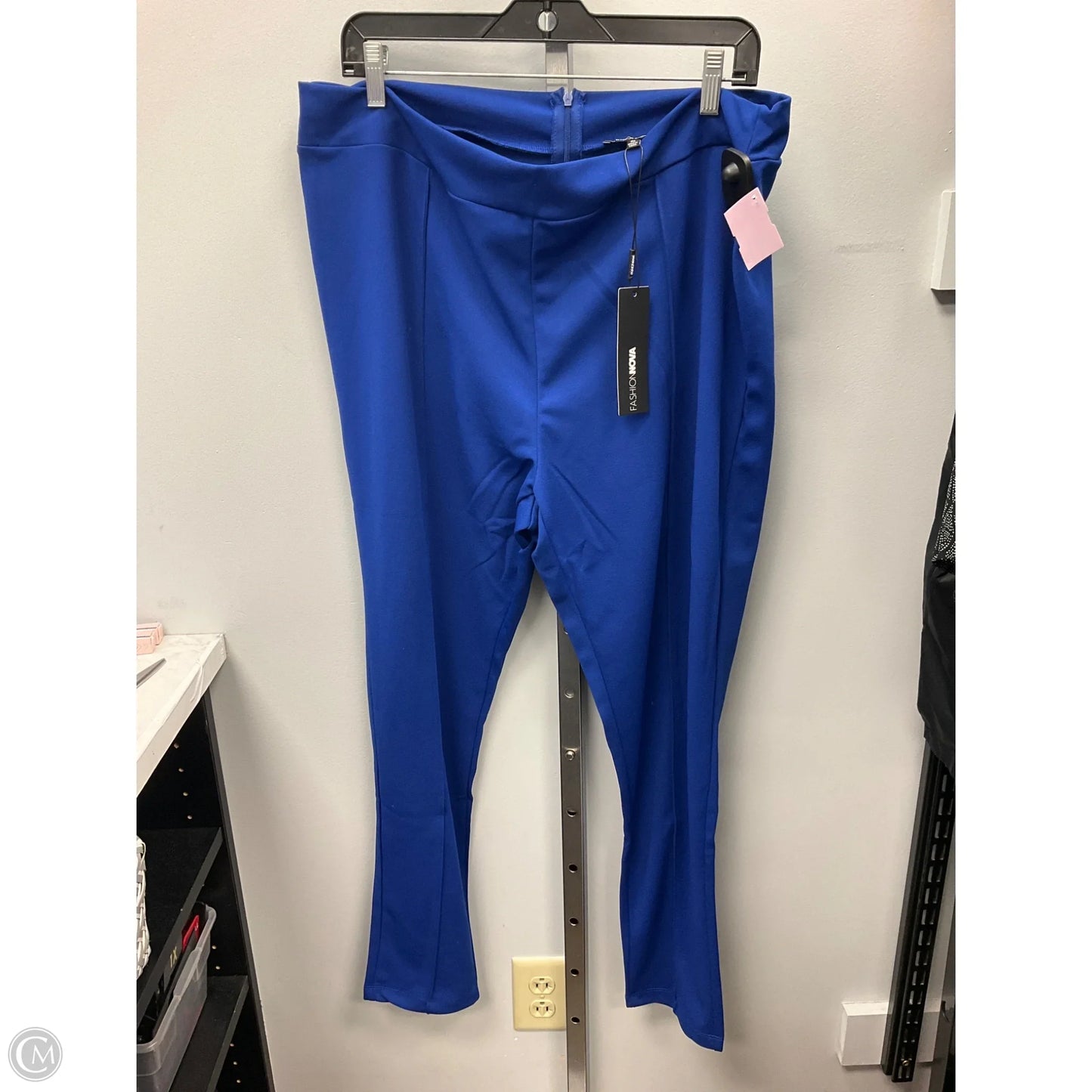 Pants Dress By Fashion Nova In Blue, Size: 2x