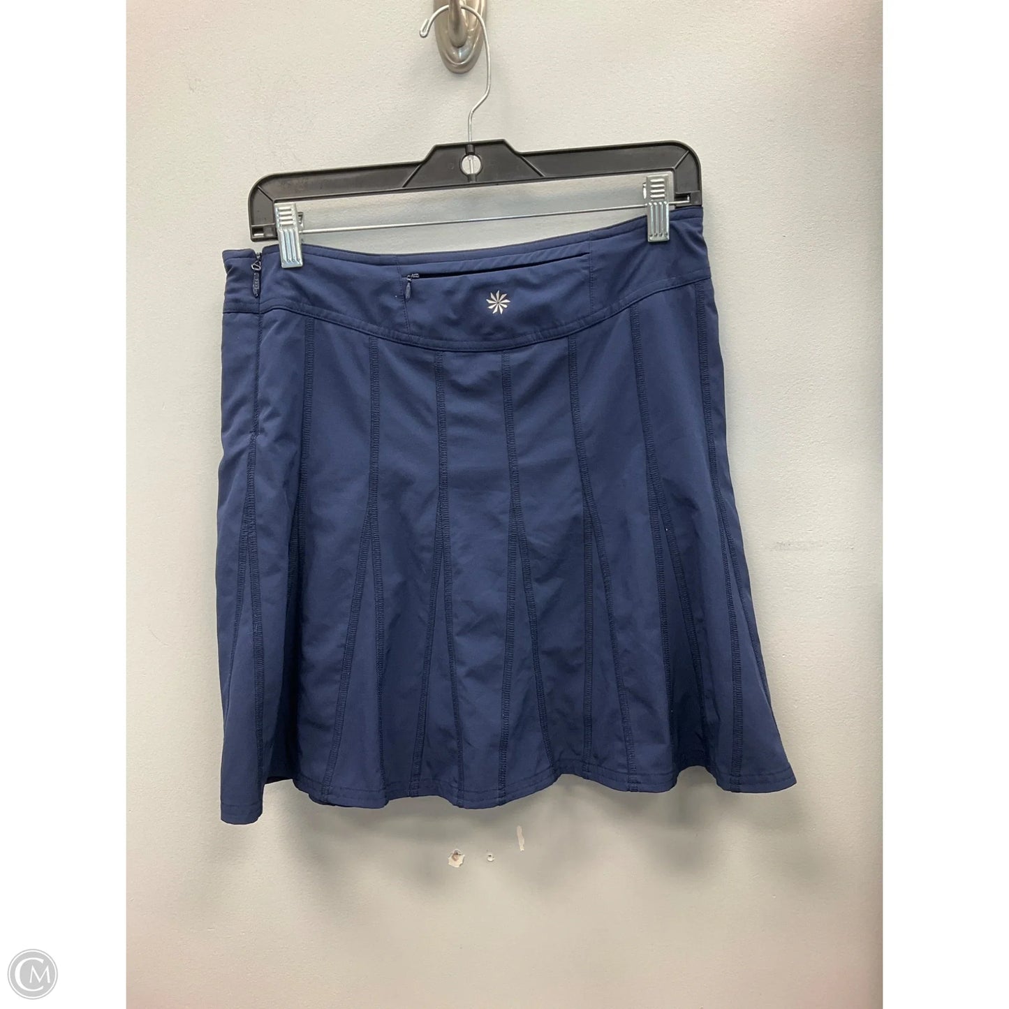 Athletic Skort By Athleta In Navy, Size: 4