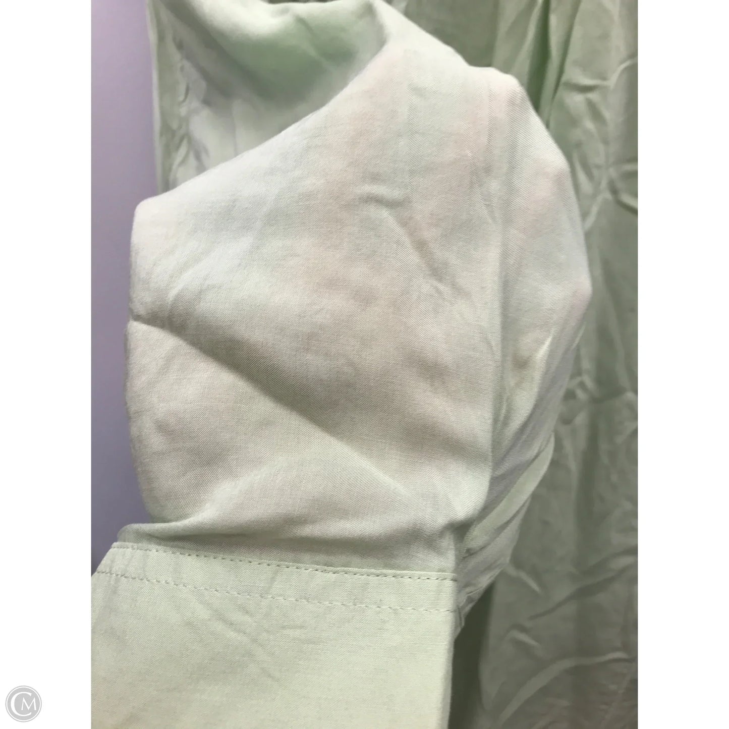 Top 3/4 Sleeve By Avenue In Green, Size: 18