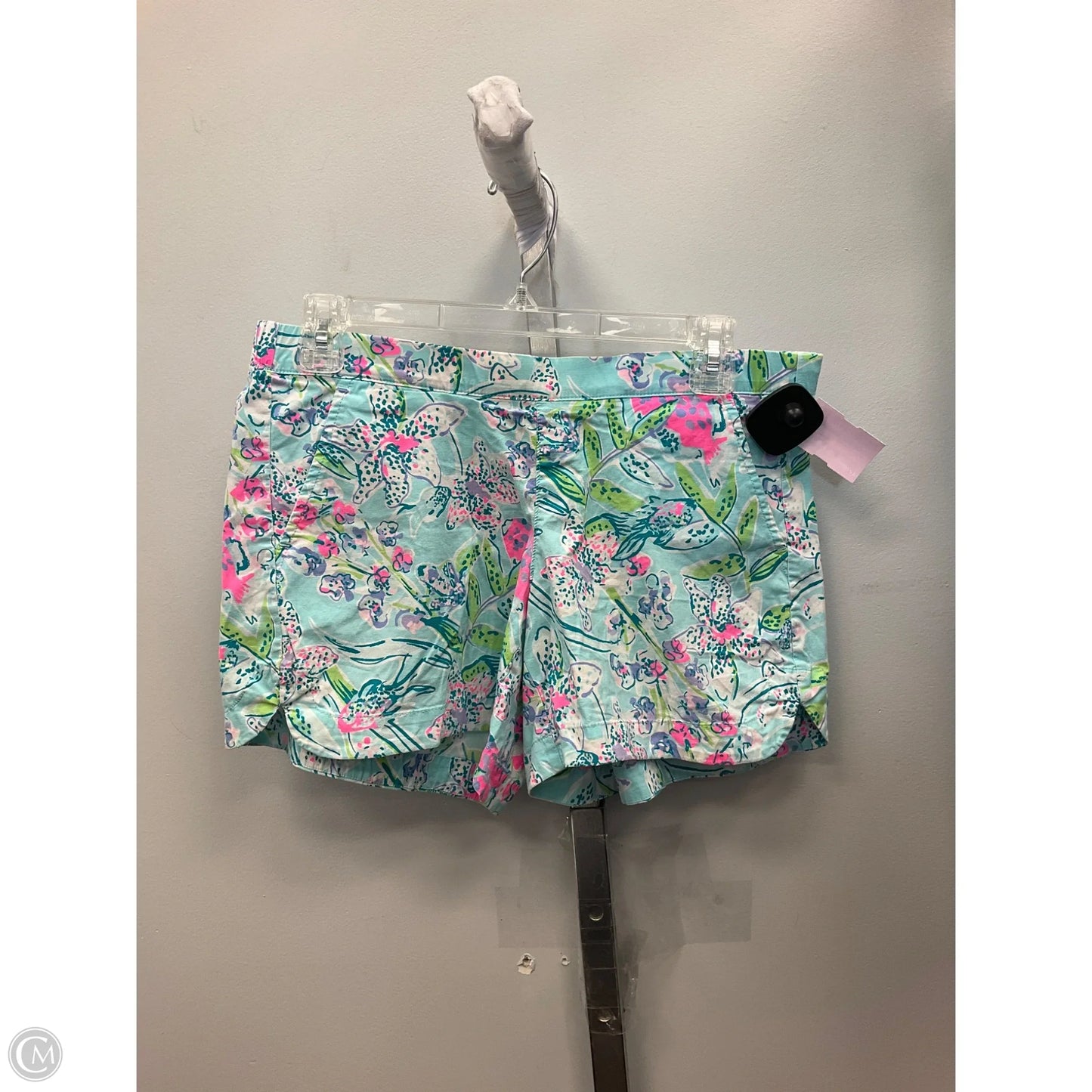 Shorts Designer By Lilly Pulitzer In Aqua, Size: S