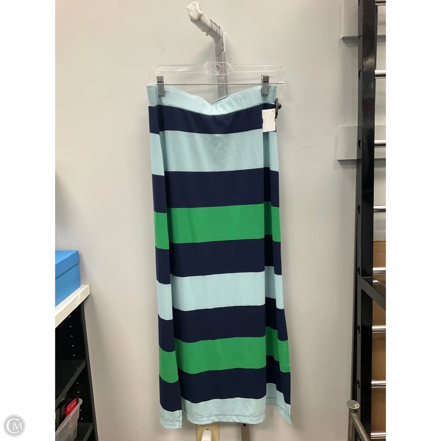 Skirt Maxi By New York And Co In Striped Pattern, Size: S