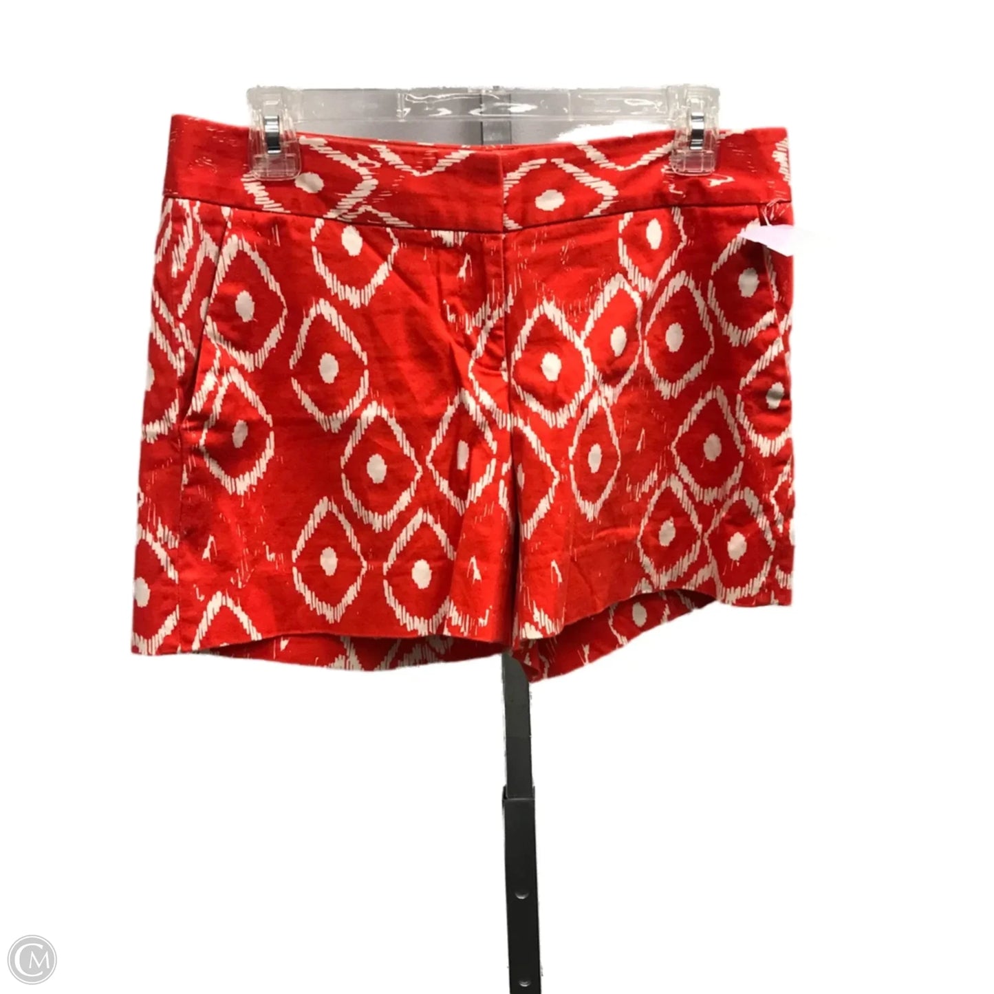Shorts By Limited In Orange & White, Size: 8