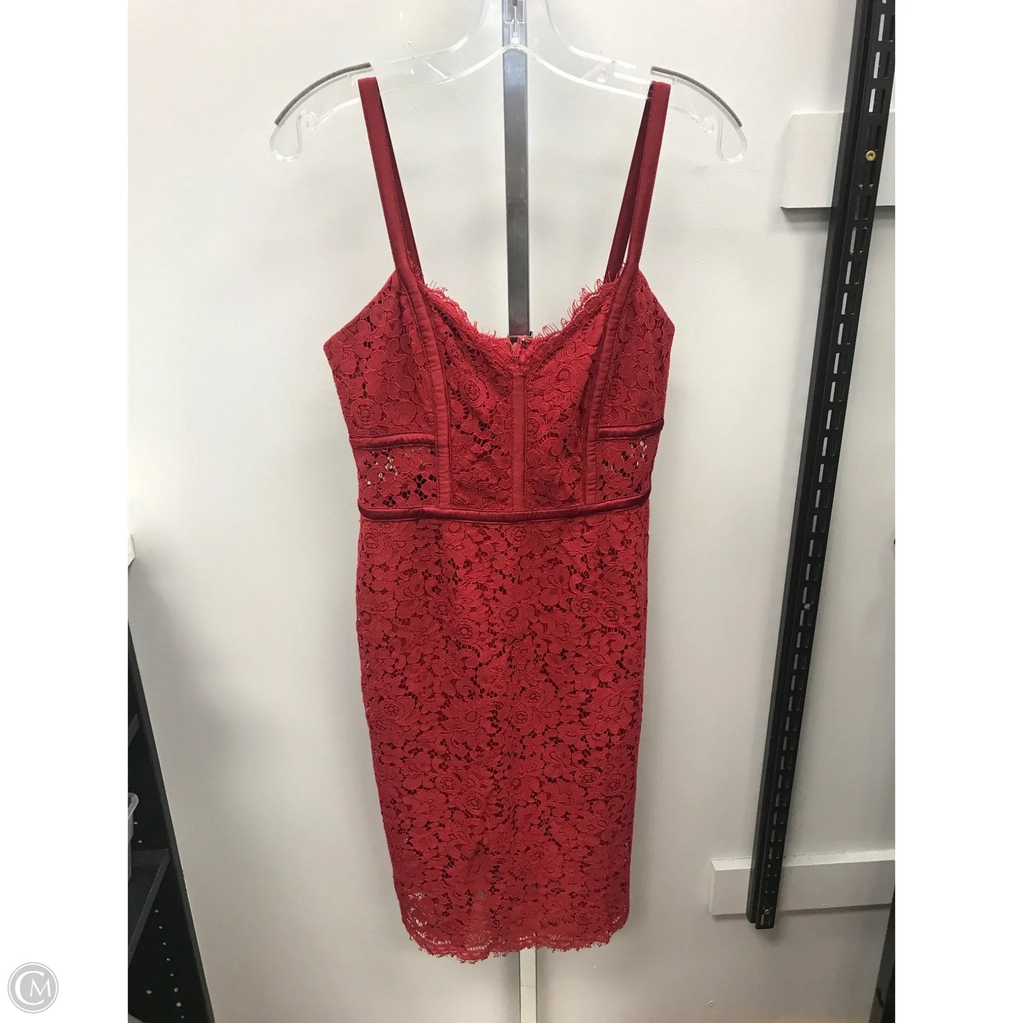 Dress Party Short By Express In Red, Size: S