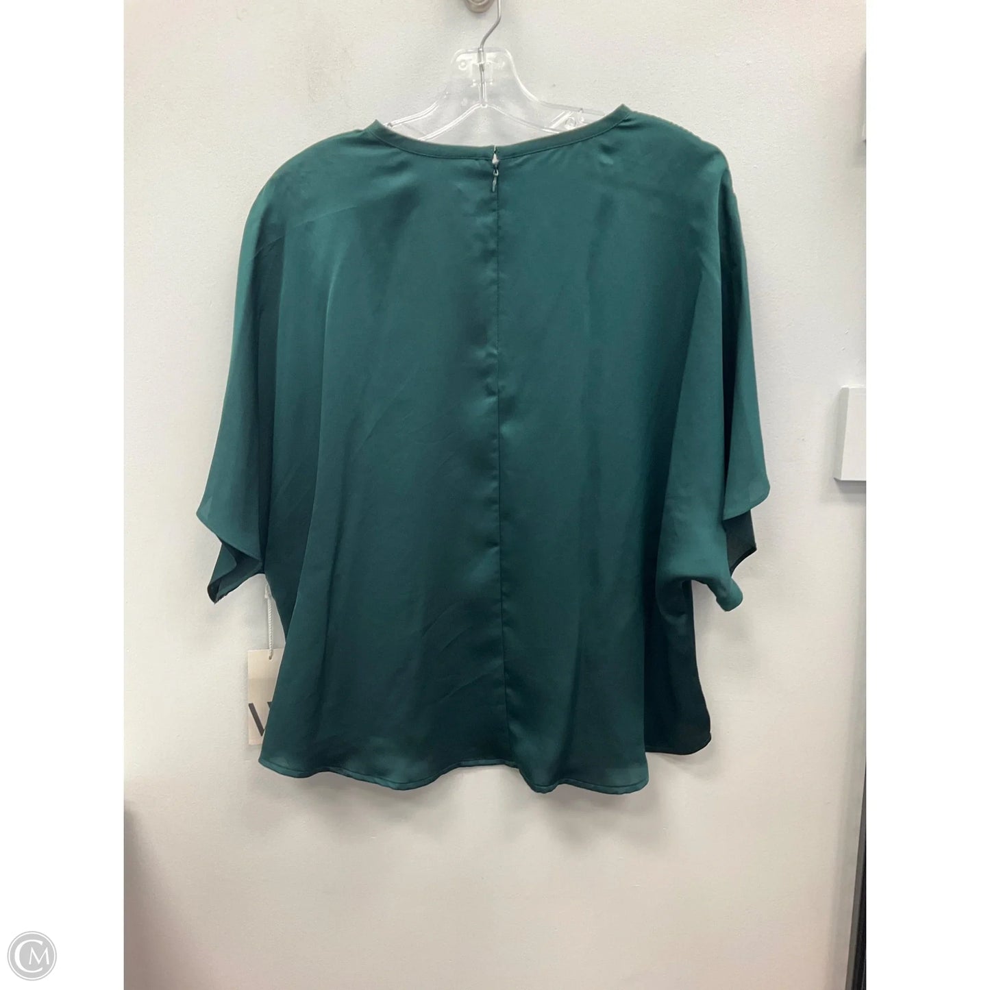 Top Short Sleeve By Worthington In Green, Size: Xxl