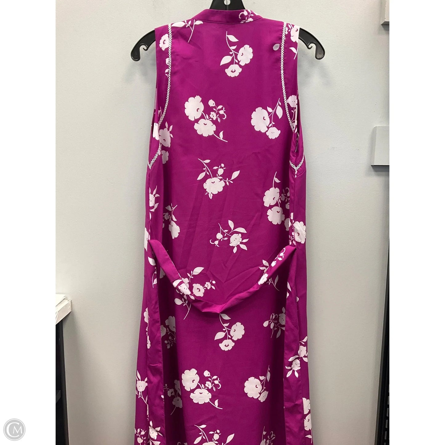 Dress Casual Midi By Ann Taylor In Purple, Size: 10