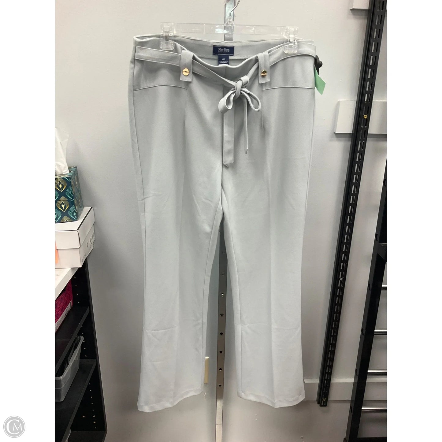 Pants Dress By New York Jean Company In Grey, Size: 14p