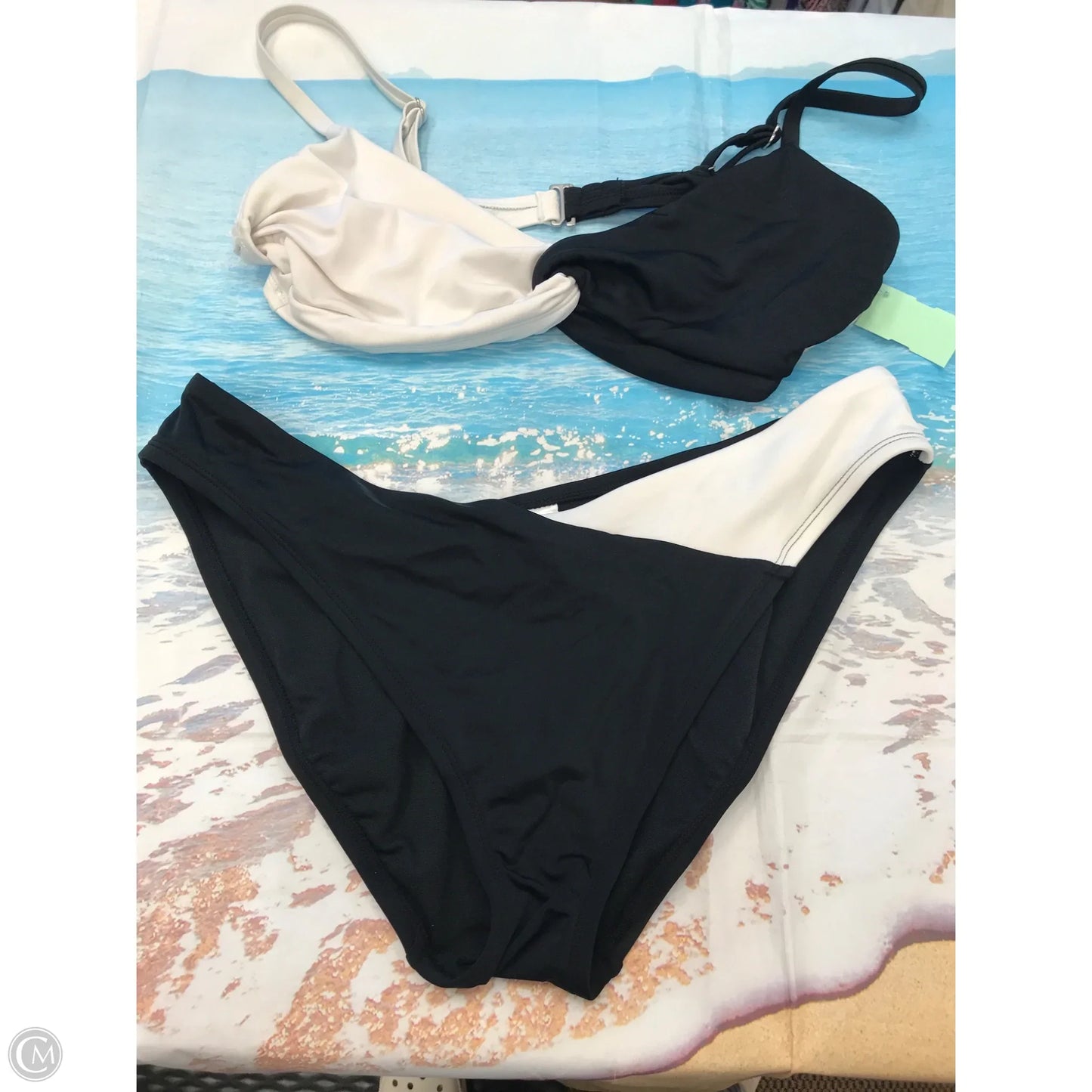 Swimsuit By No Boundaries In Black & White, Size: L