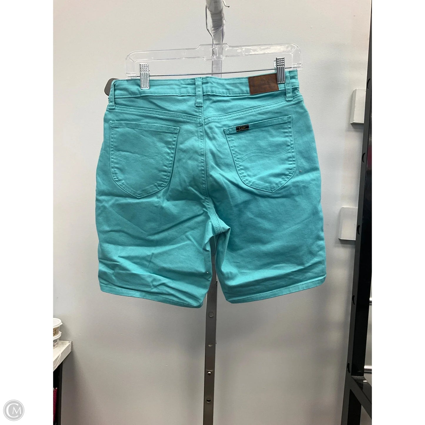 Shorts By Lee In Blue Denim, Size: 8