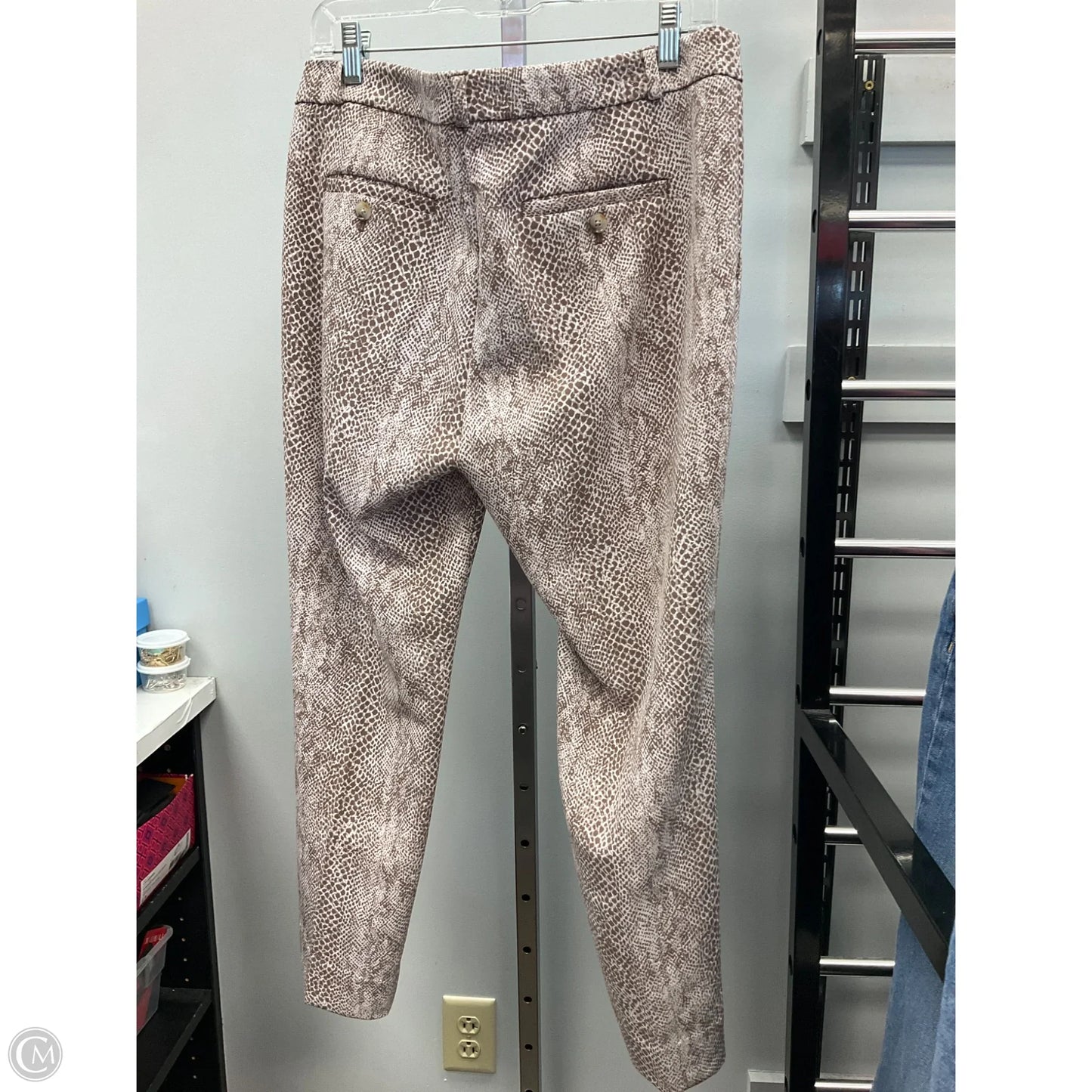 Pants Dress By Banana Republic In Snakeskin Print, Size: 10
