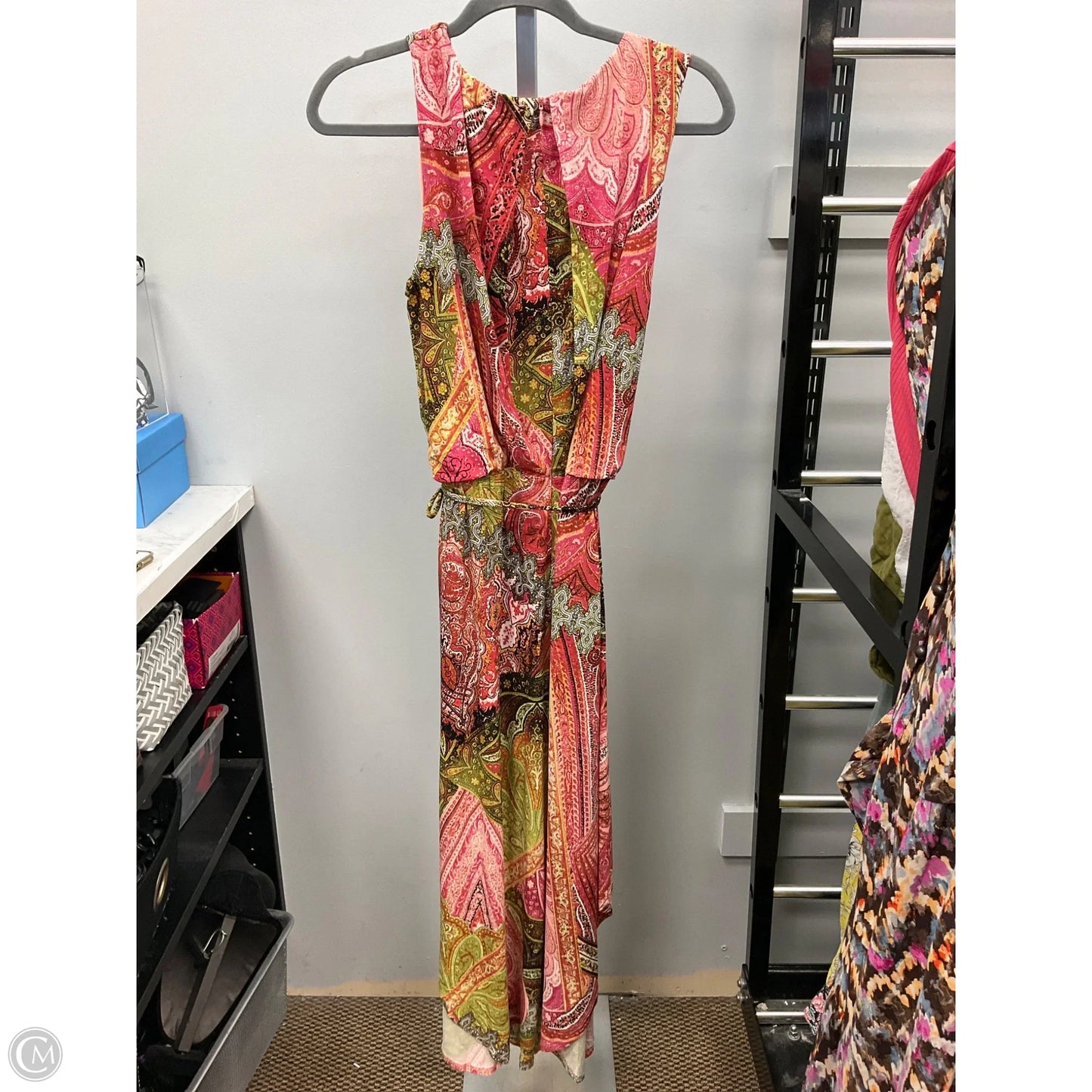 Dress Casual Maxi By London Times In Paisley Print, Size: 12