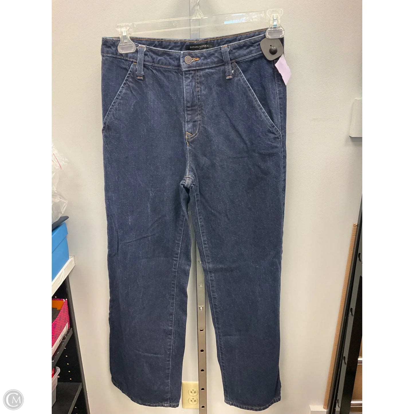 Jeans Wide Leg By Banana Republic In Blue, Size: 6