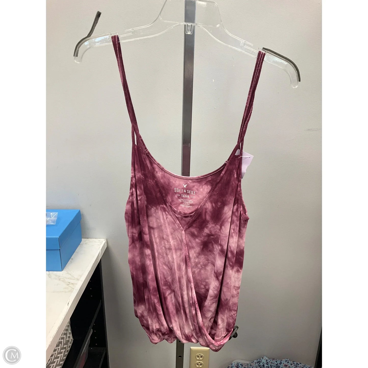 Tank Top By American Eagle In Tie Dye Print, Size: S