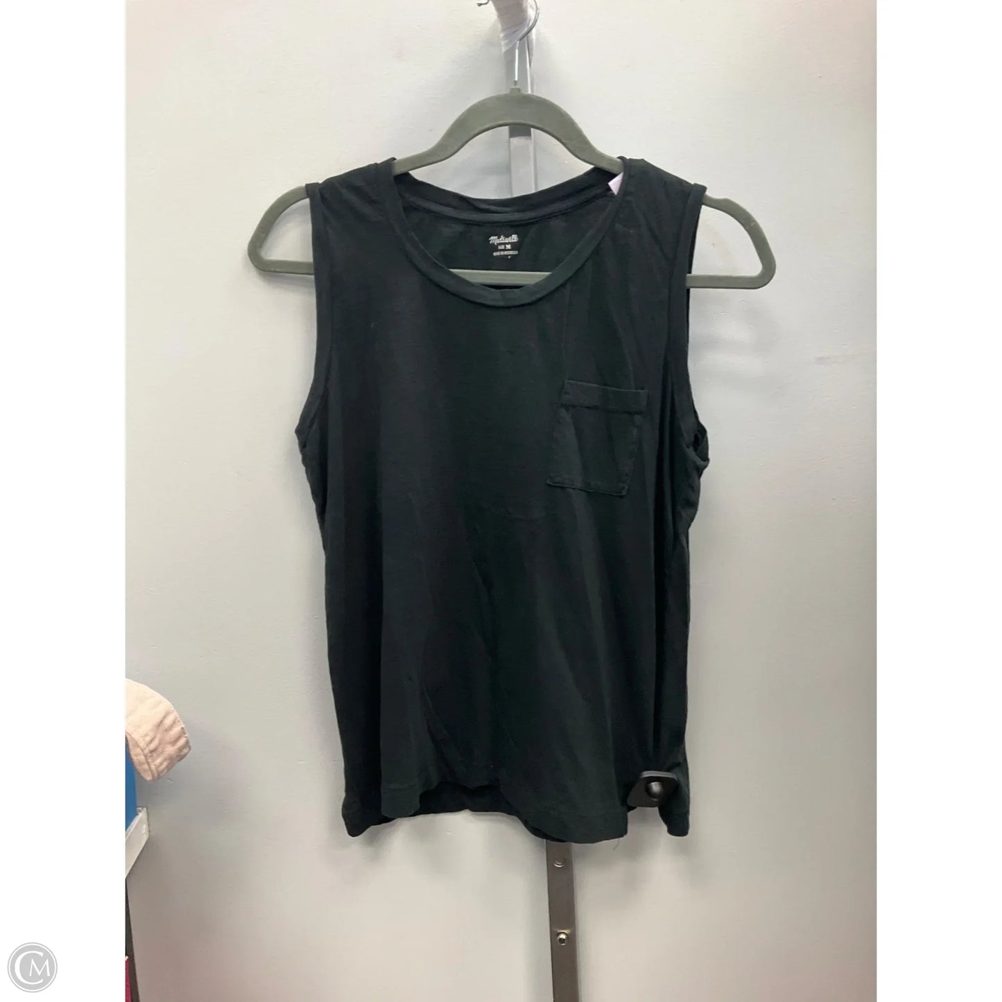 Tank Top By Madewell In Black, Size: M