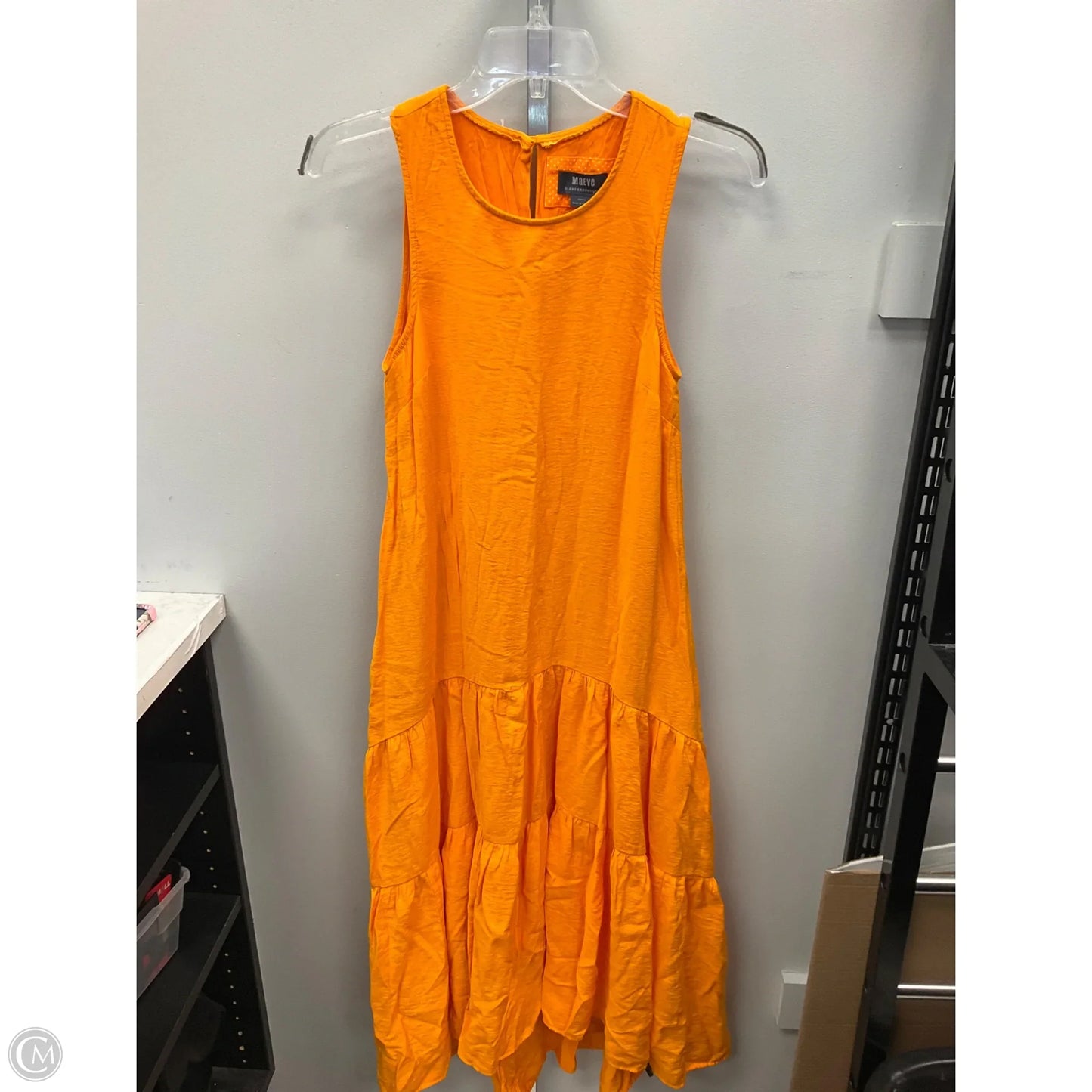 Dress Casual Midi By Maeve In Orange, Size: Xs