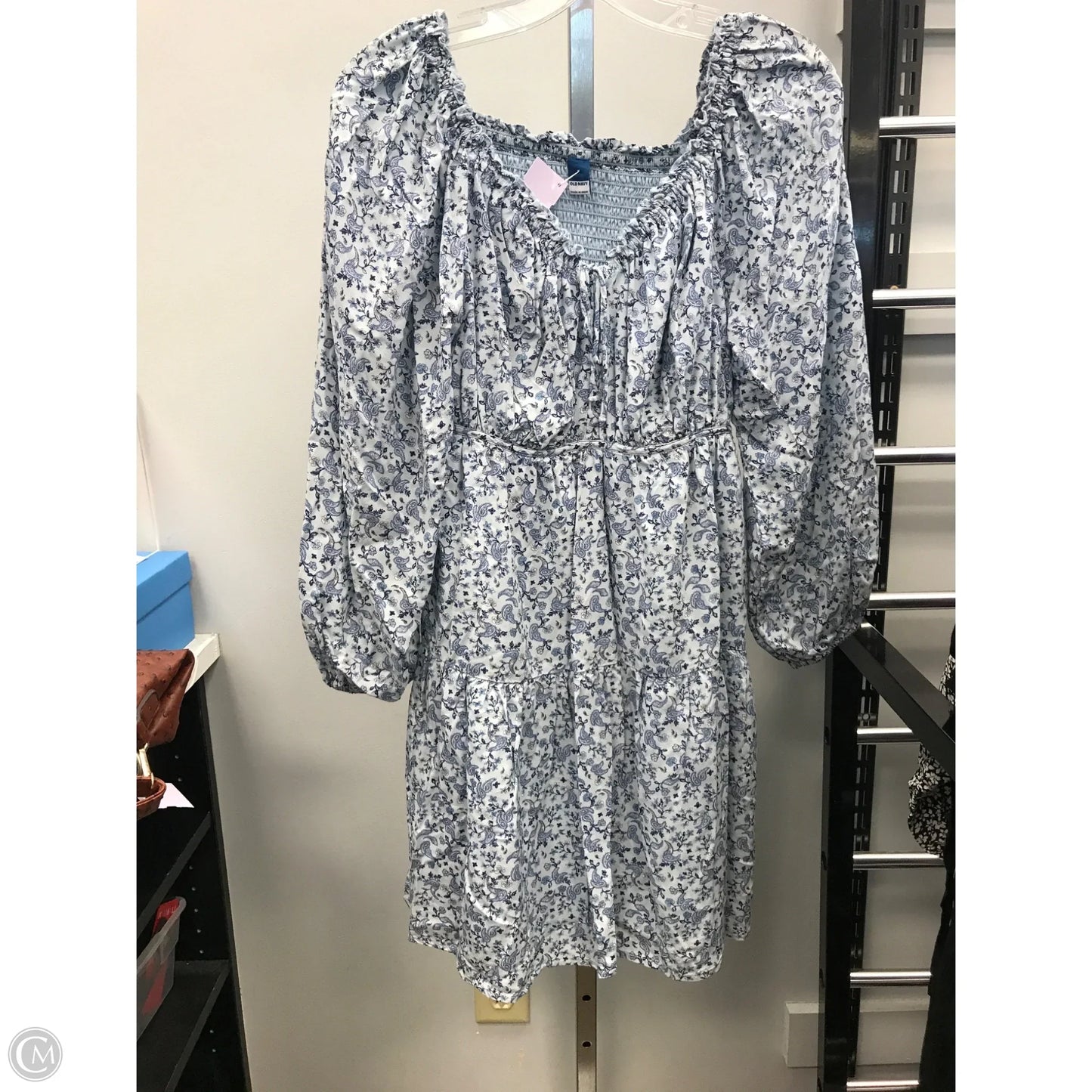 Dress Casual Short By Old Navy In Paisley Print, Size: M