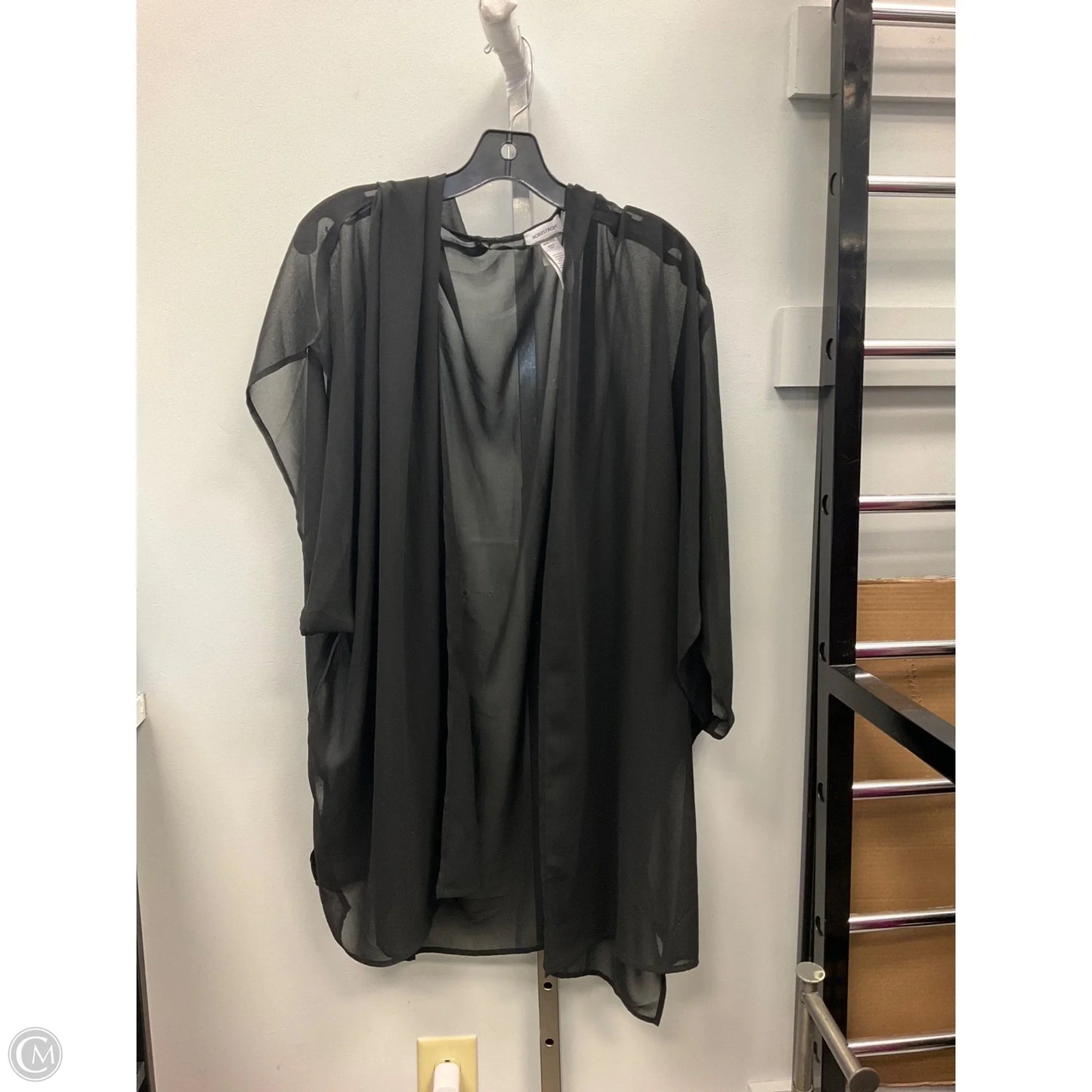Kimono By Nordstrom In Black, Size: Osfm