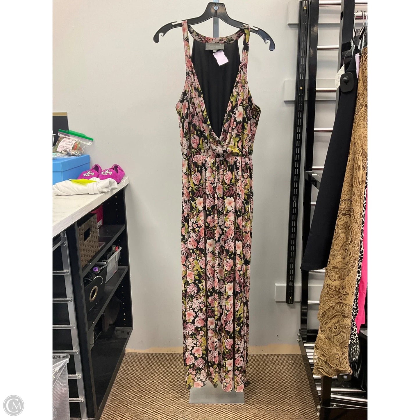 Dress Casual Maxi By Sunday In Brooklyn In Floral Print, Size: M