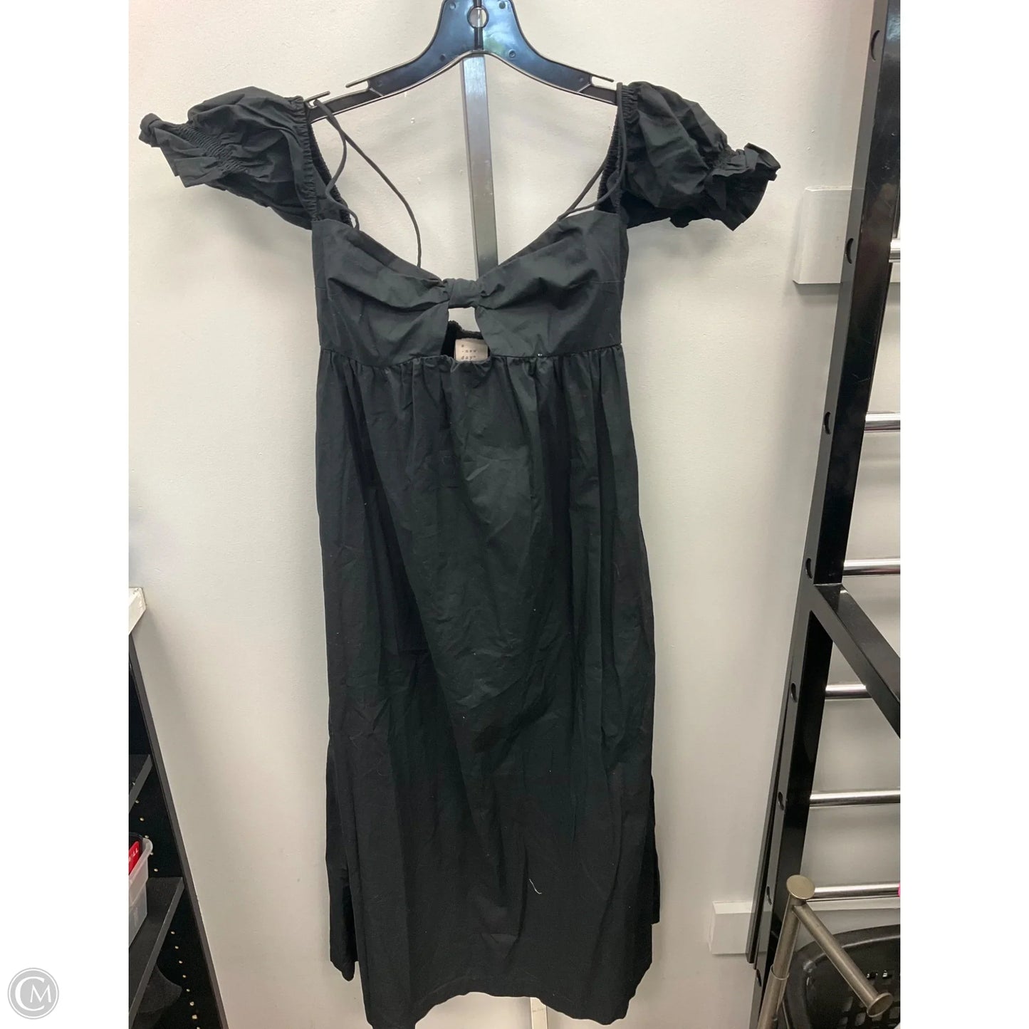 Dress Casual Midi By A New Day In Black, Size: Xs