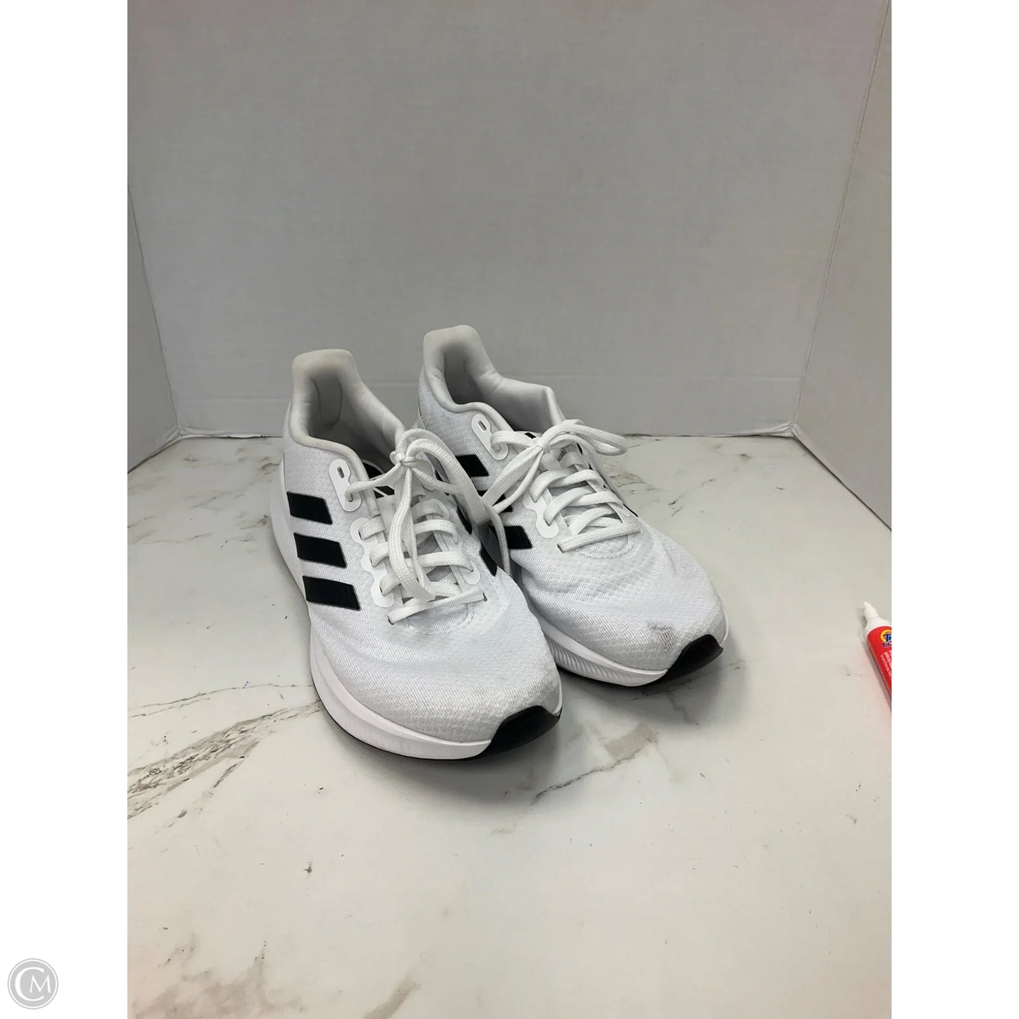 Shoes Athletic By Adidas In White, Size: 9