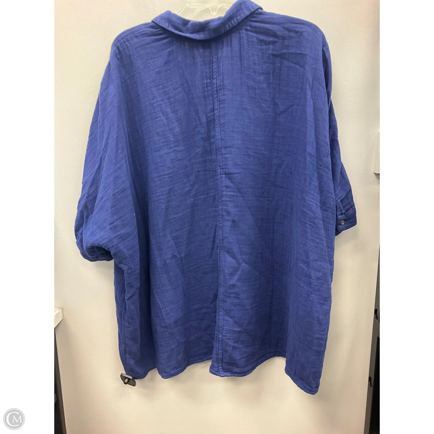 Top Long Sleeve By Pure Jill In Blue, Size: Xl