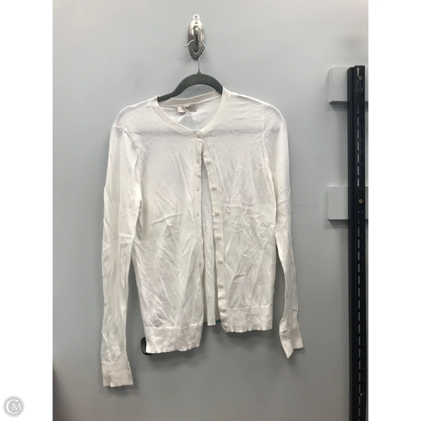 Cardigan By Loft In White, Size: S