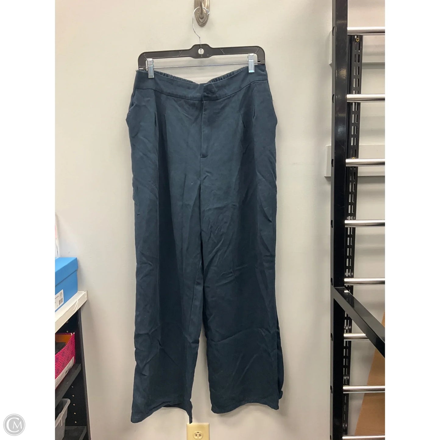 Pants Wide Leg By Melloday In Navy, Size: L