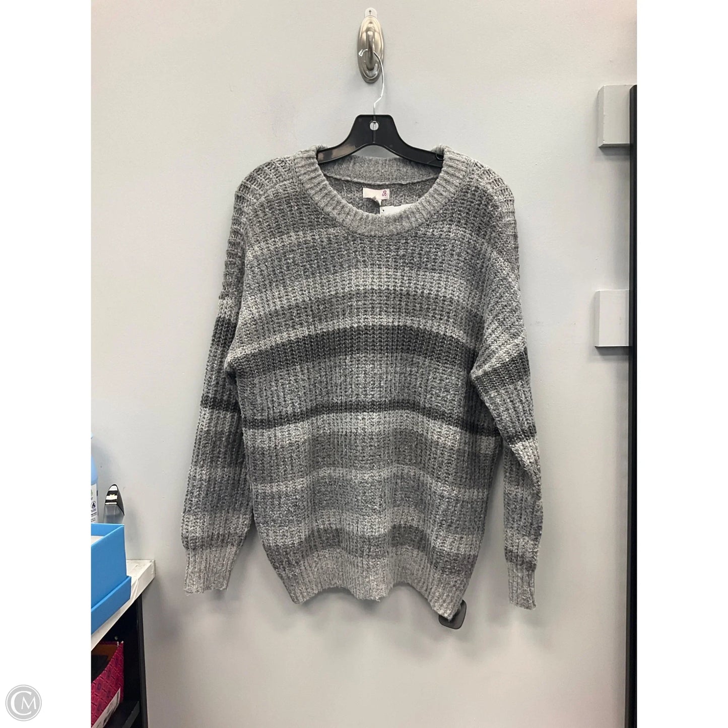 Sweater By So In Grey, Size: Xs