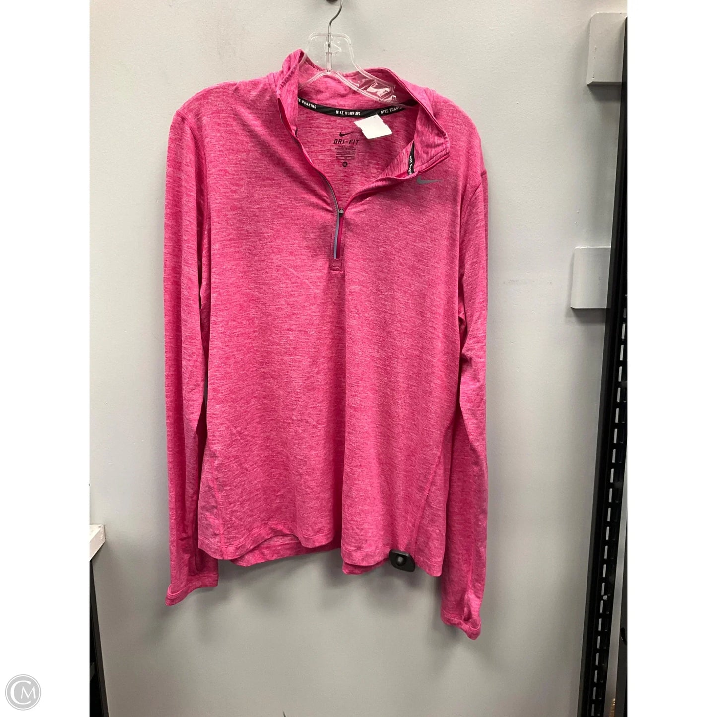 Sweatshirt Collar By Nike In Pink, Size: Xl