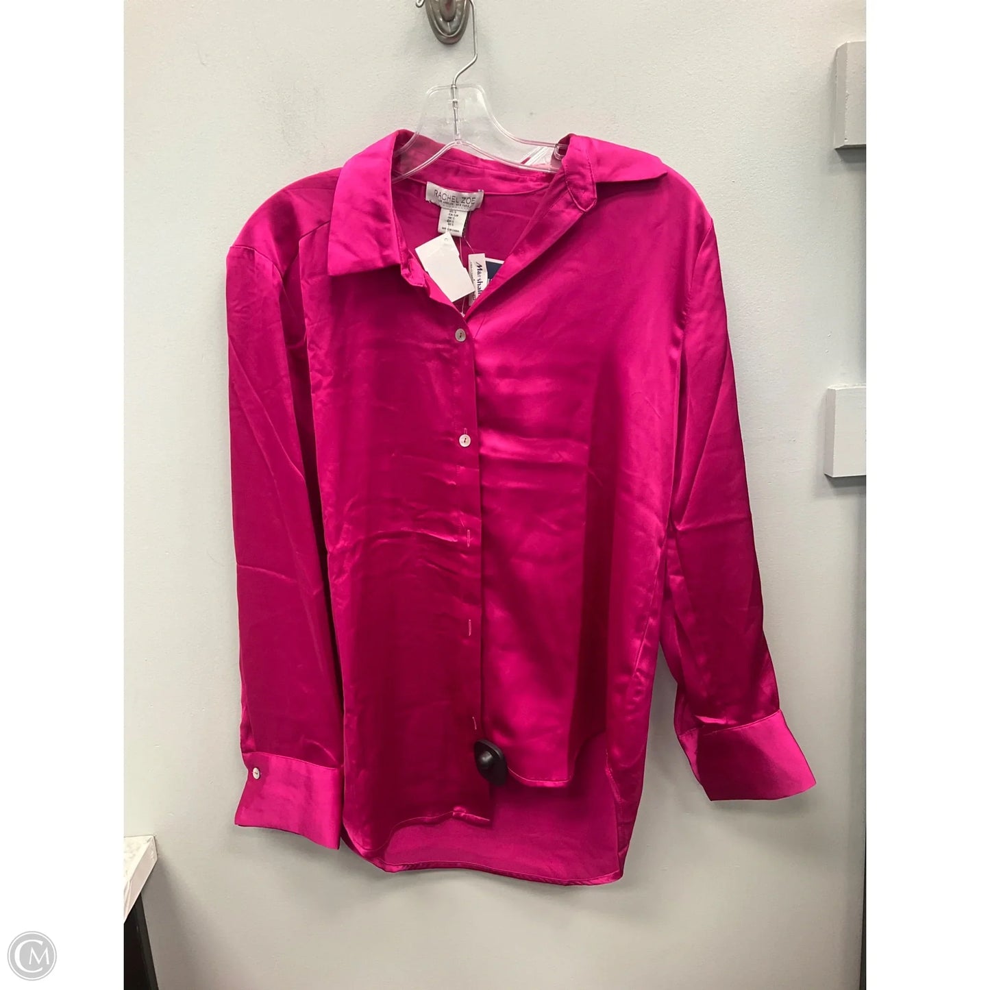 Top Long Sleeve By Rachel Zoe In Pink, Size: S