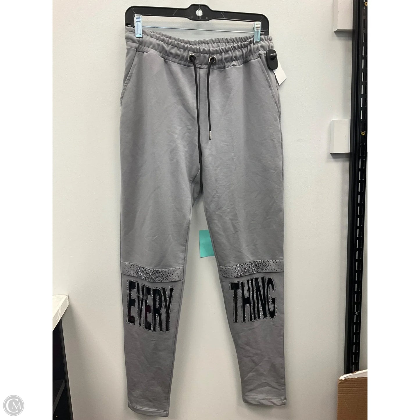 Athletic Pants By Clothes Mentor In Grey, Size: M