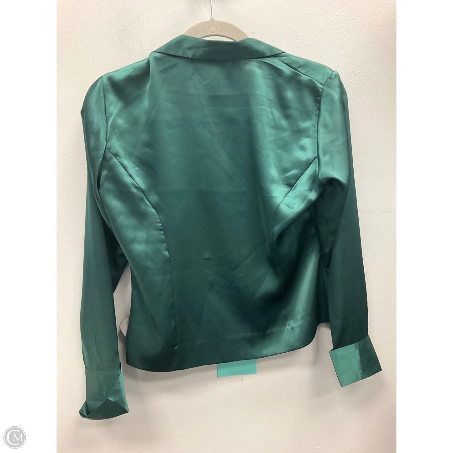 Top Long Sleeve By Sag Harbor In Green, Size: 4p