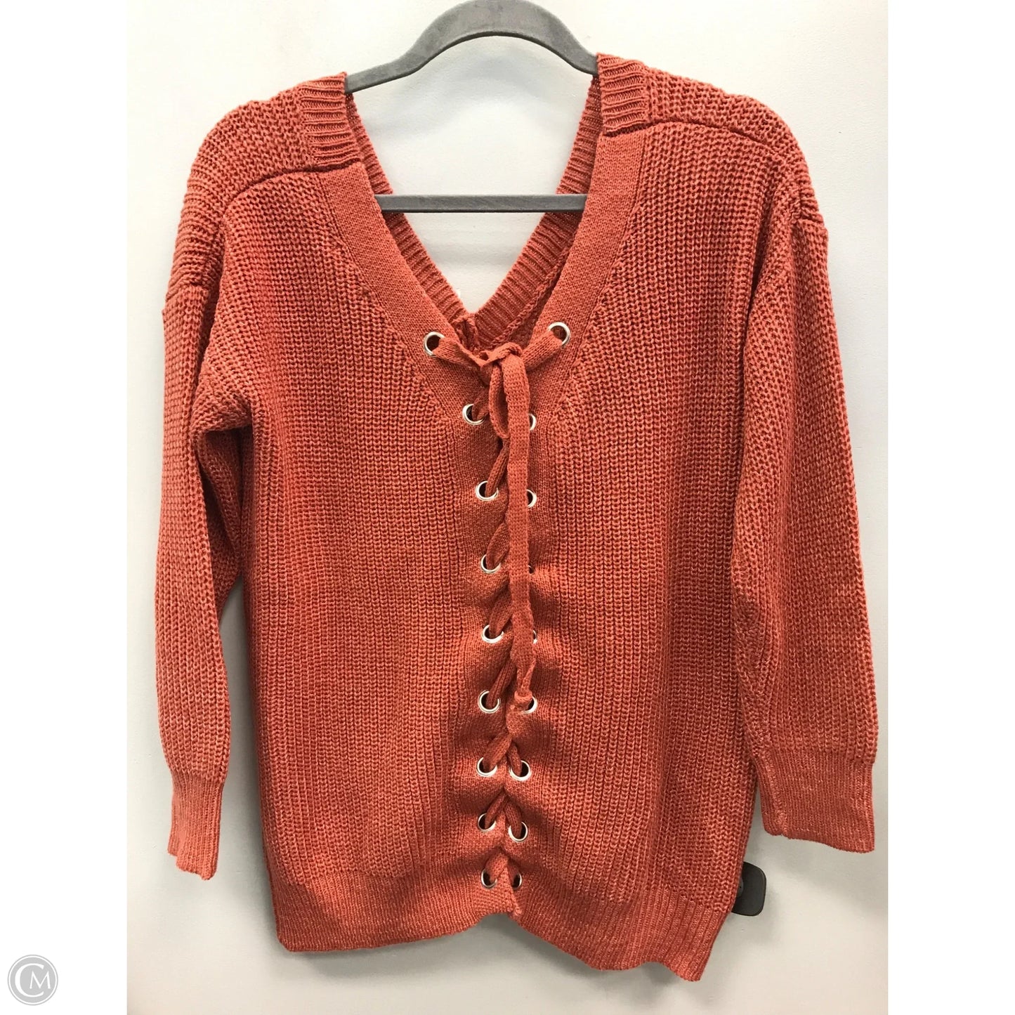 Sweater By Earthbound In Orange, Size: S