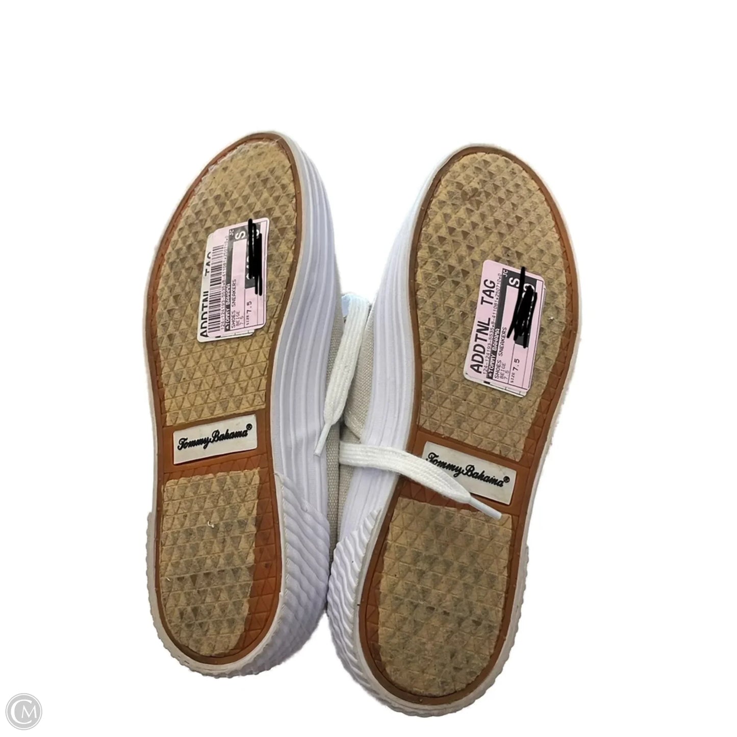 Shoes Sneakers By Tommy Bahama In Beige, Size: 7.5