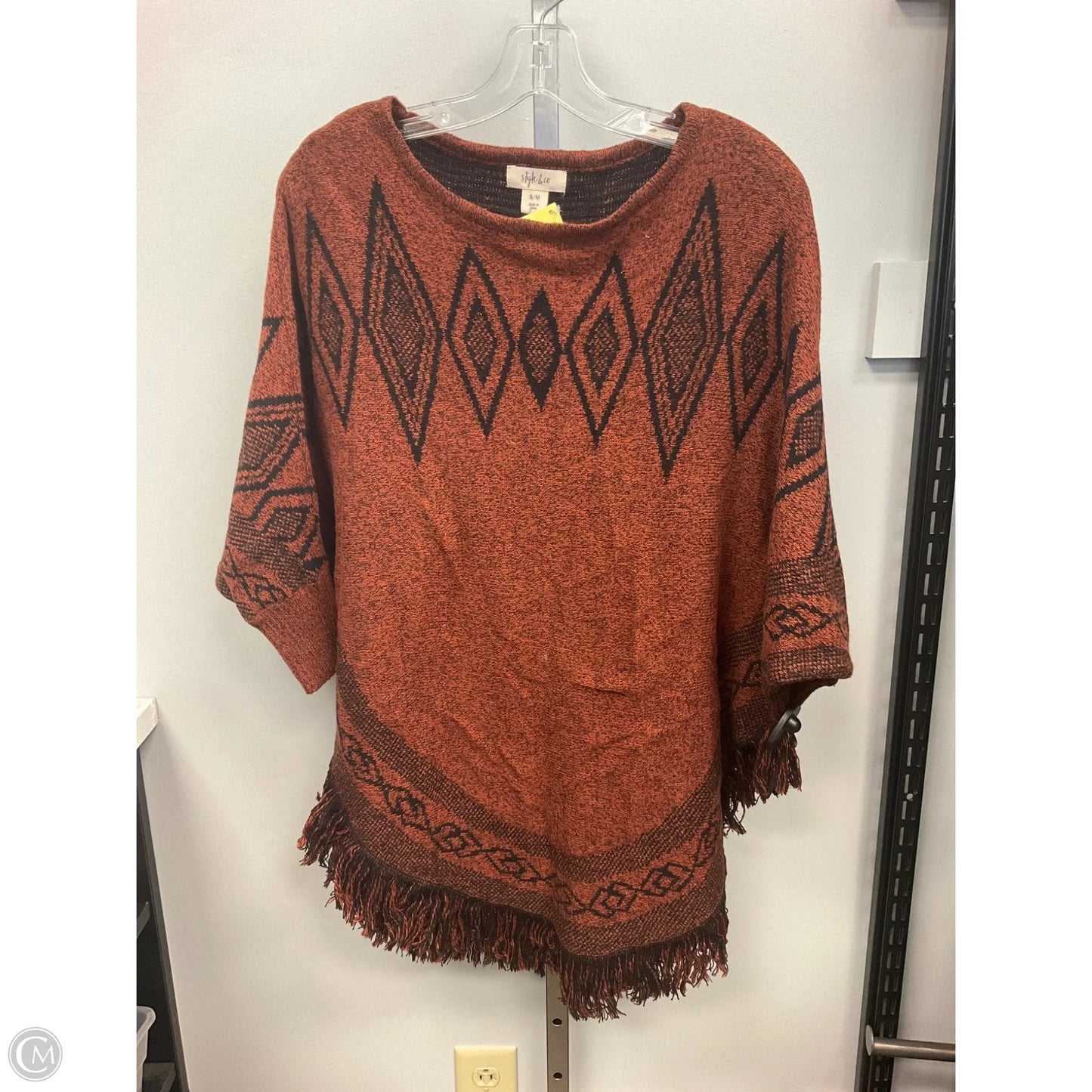 Sweater By Style And Company In Orange, Size: S