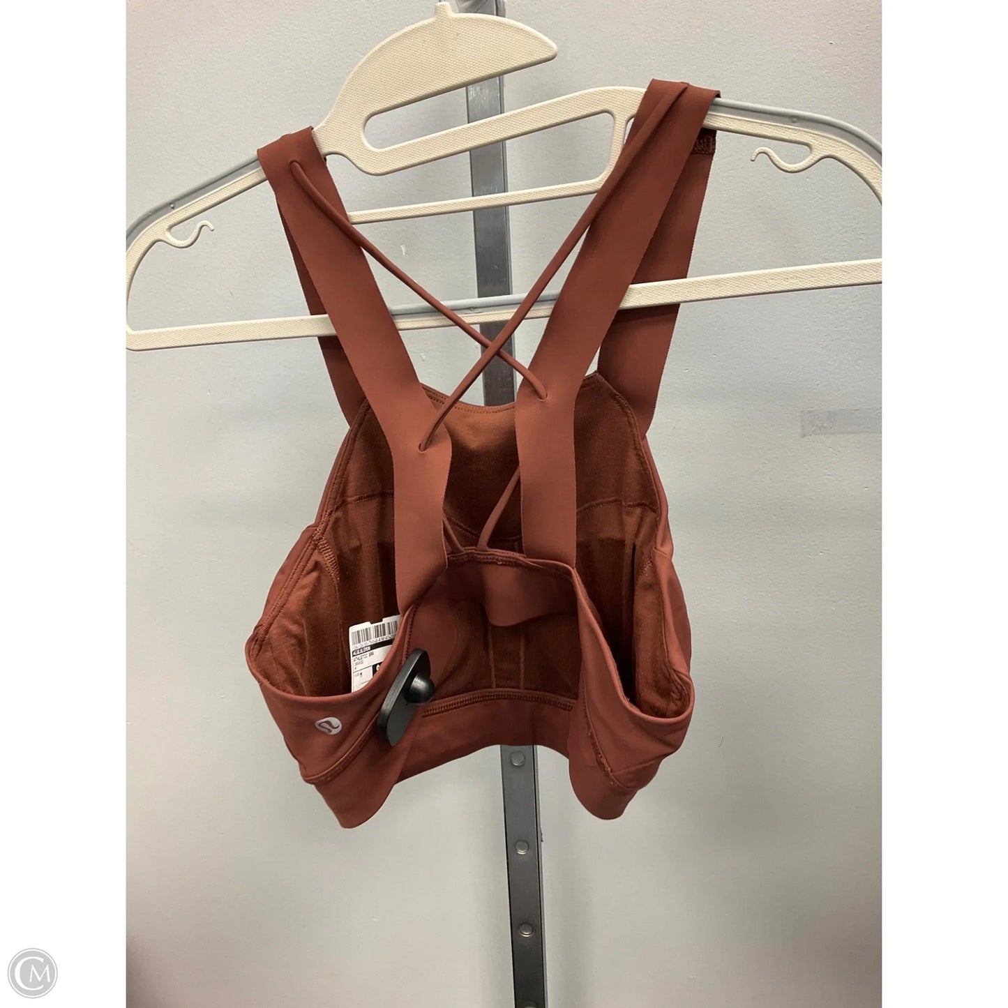 Athletic Bra By Lululemon In Orange, Size: M