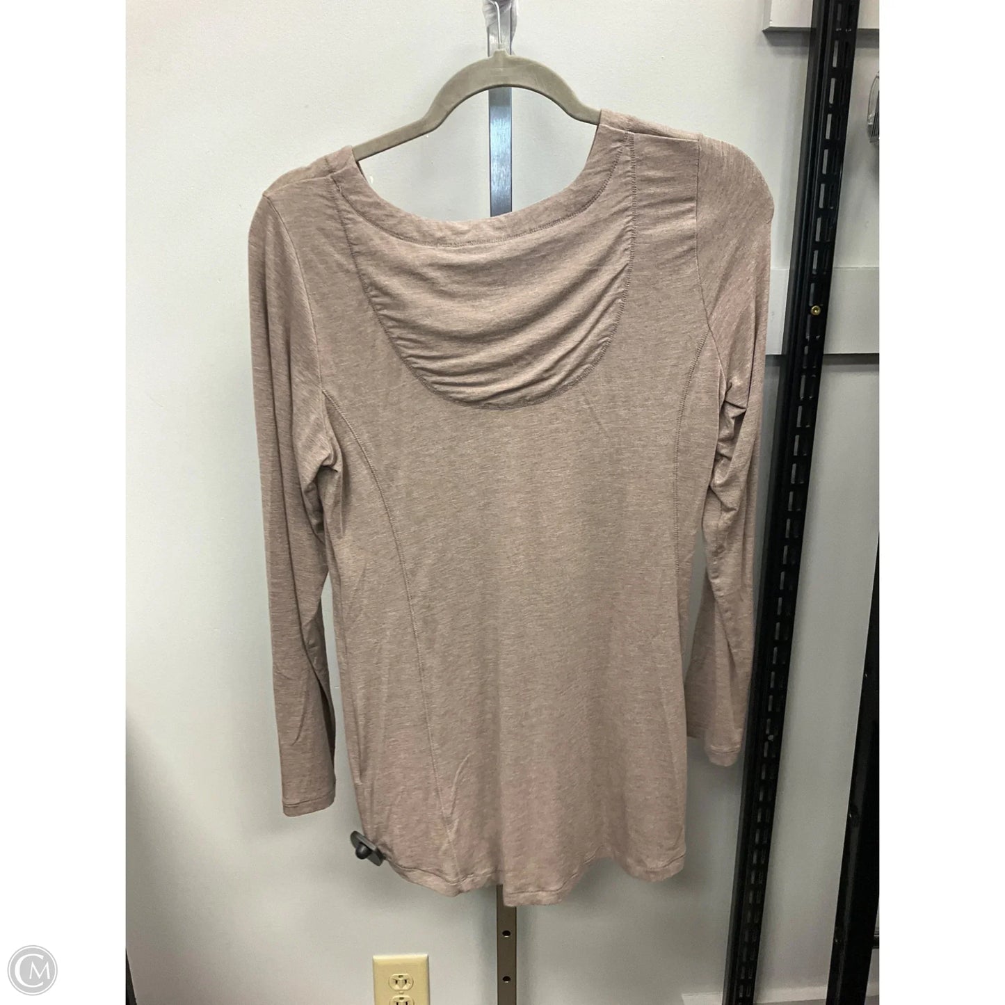 Top Long Sleeve By Soft Surroundings In Taupe, Size: Sp