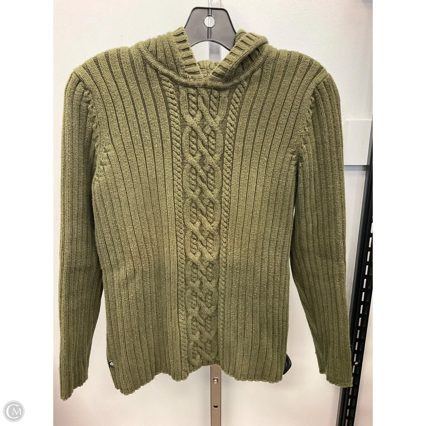 Sweater By Lauren By Ralph Lauren In Green, Size: S