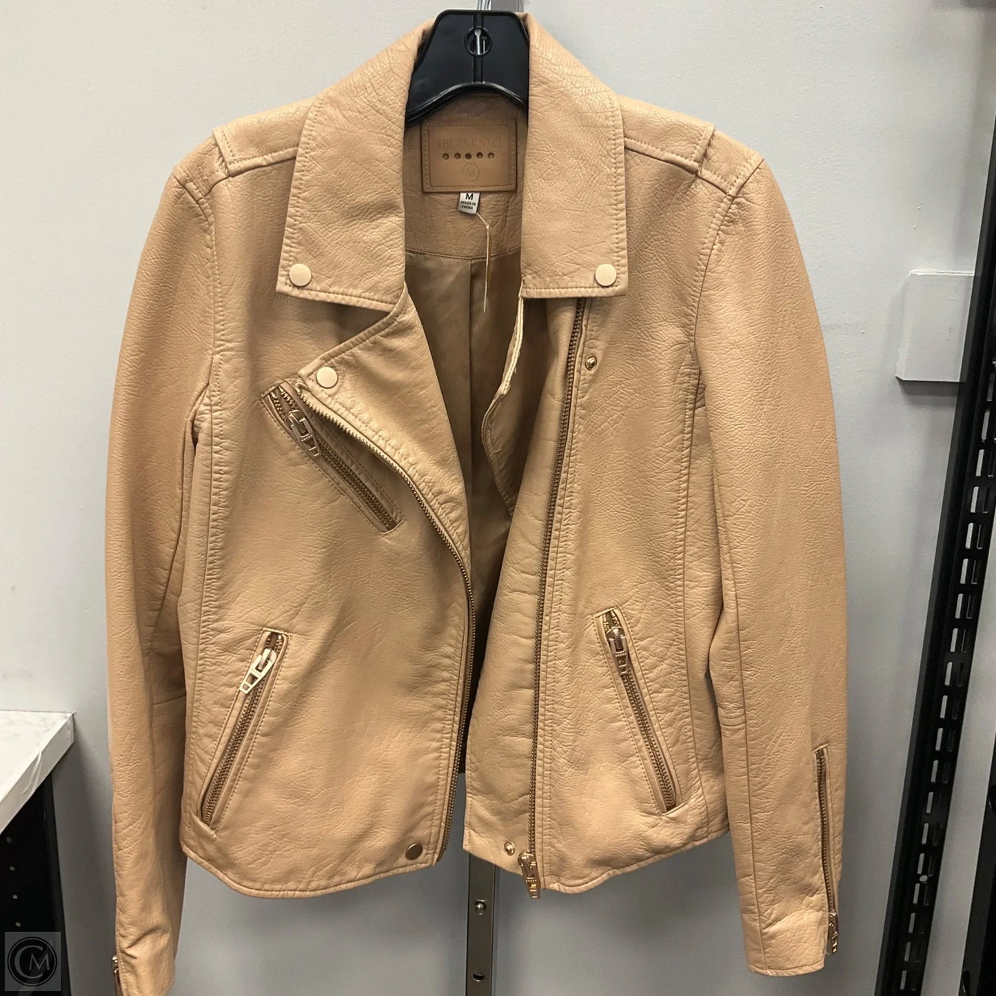 Jacket Moto By Blanknyc In Cream, Size: M