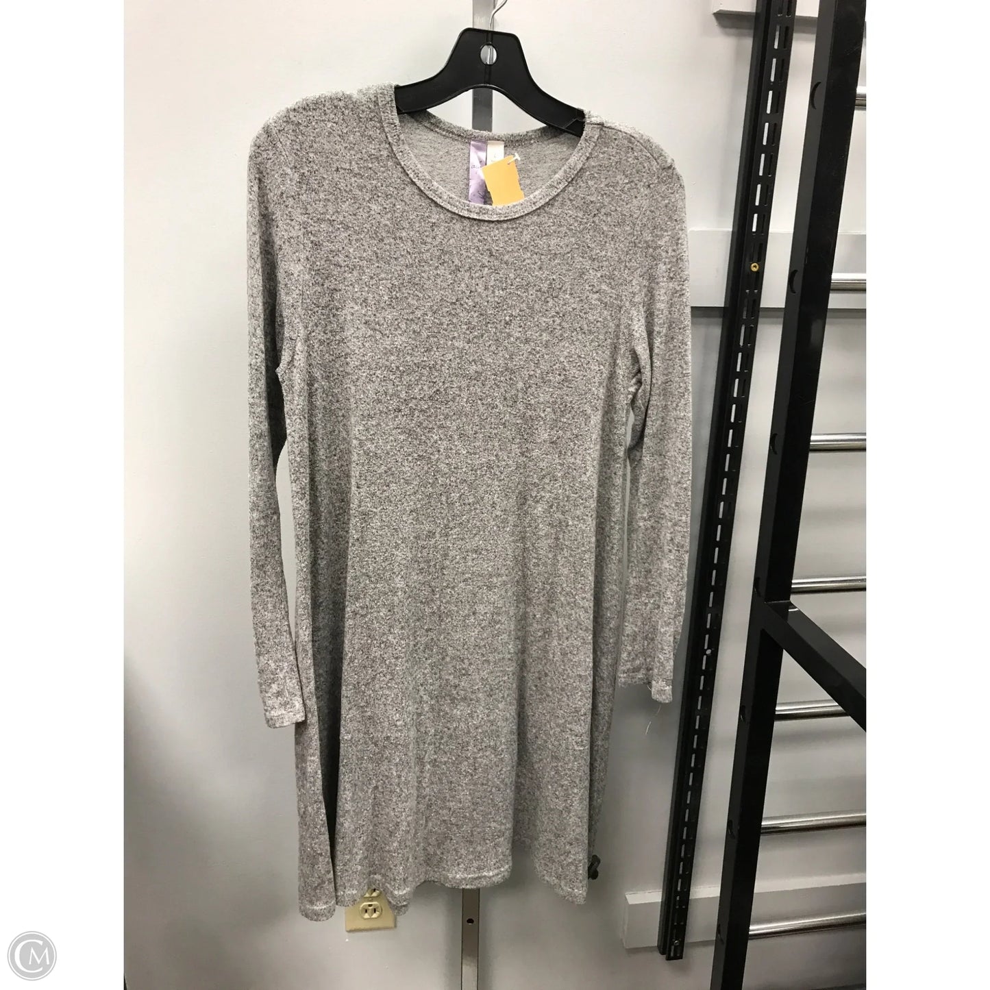 Dress Casual Short By Alya In Grey, Size: L