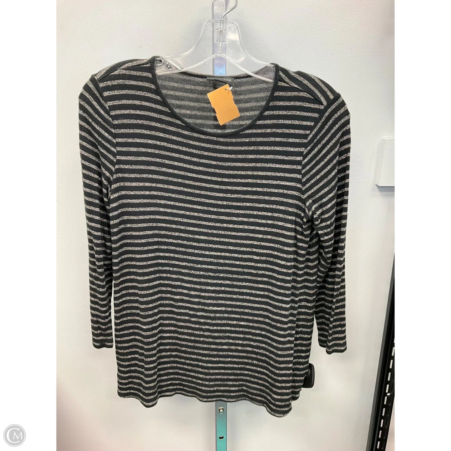 Top Long Sleeve By J. Jill In Striped Pattern, Size: Xs