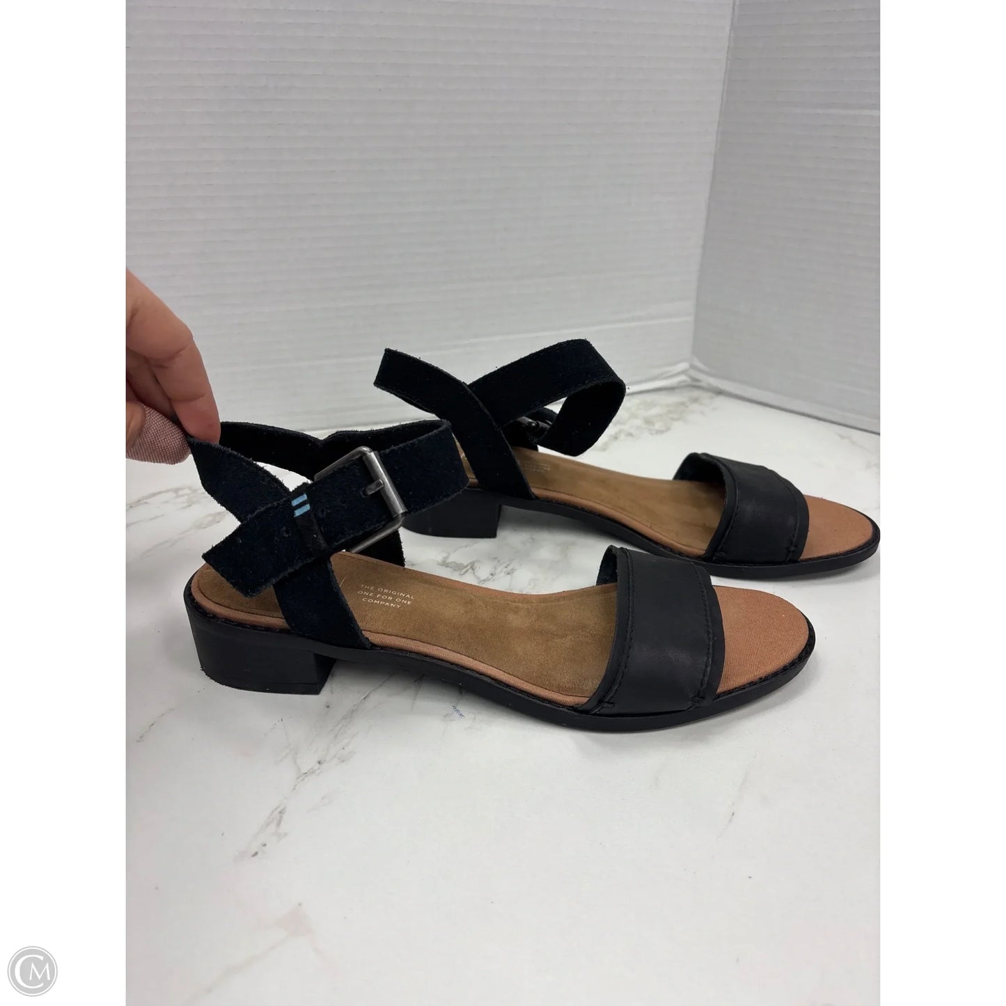 Shoes Heels Block By Toms In Black, Size: 8.5