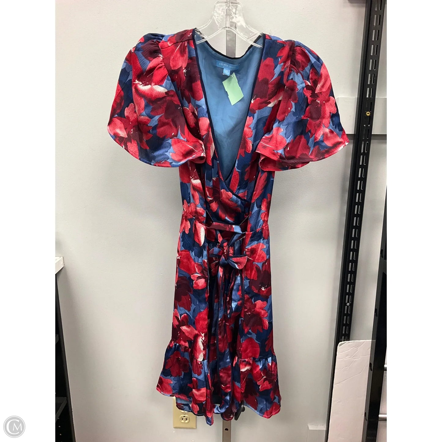Dress Casual Short By Draper James In Blue & Red, Size: Xs