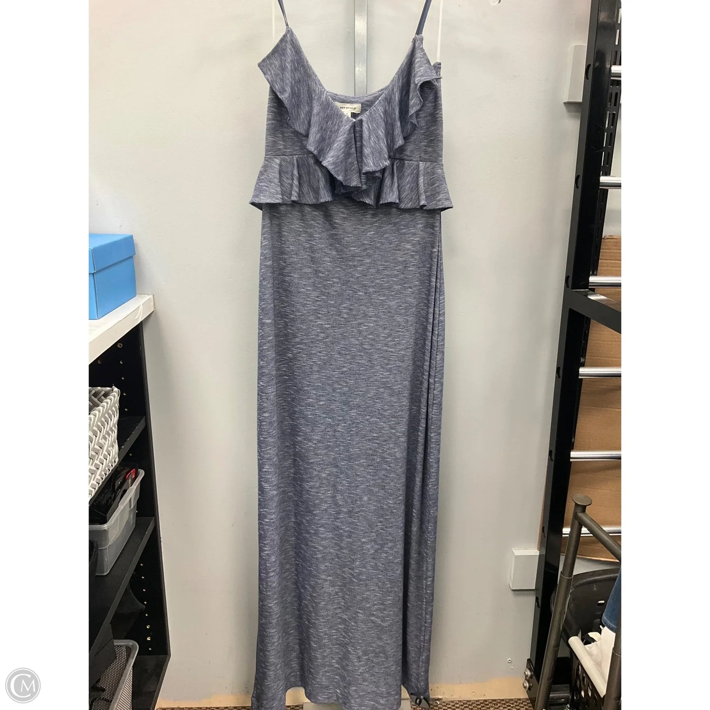 Dress Casual Maxi By Max Studio In Blue, Size: S