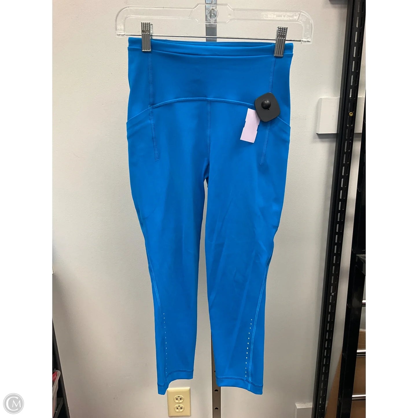 Athletic Capris By Lululemon In Blue, Size: 2